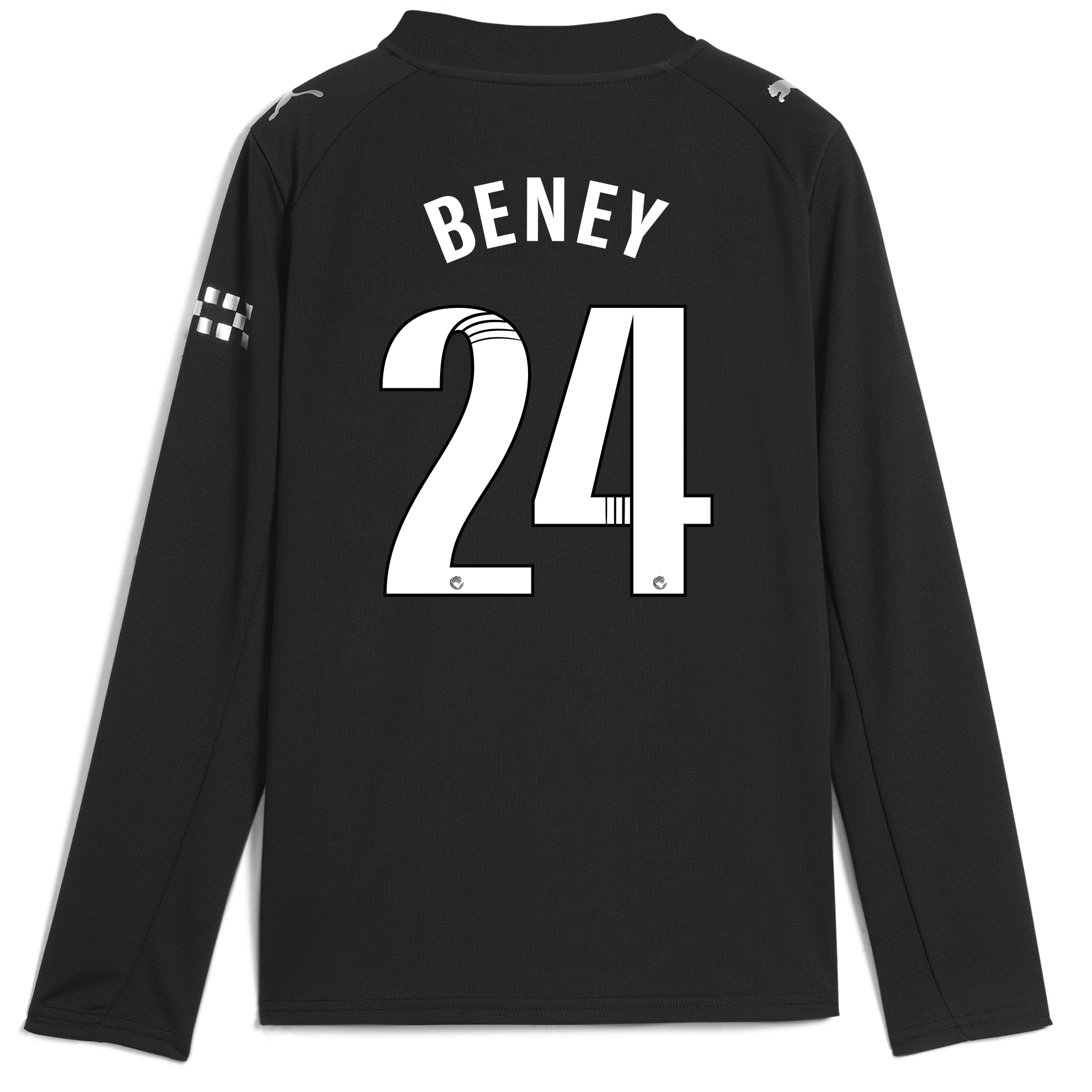 kids manchester city away jersey 202526 long sleeve with beney 24 printing Manchester City Shirts | Official Team Gear