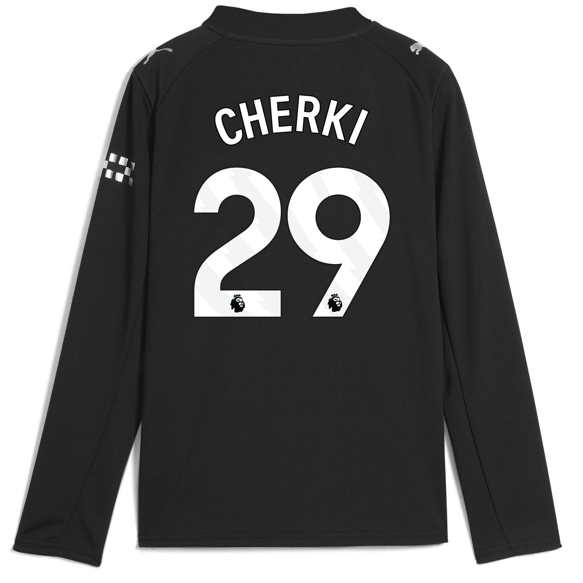 kids manchester city away jersey 202526 long sleeve with cherki 29 printing Manchester City Shirts | Official Team Gear