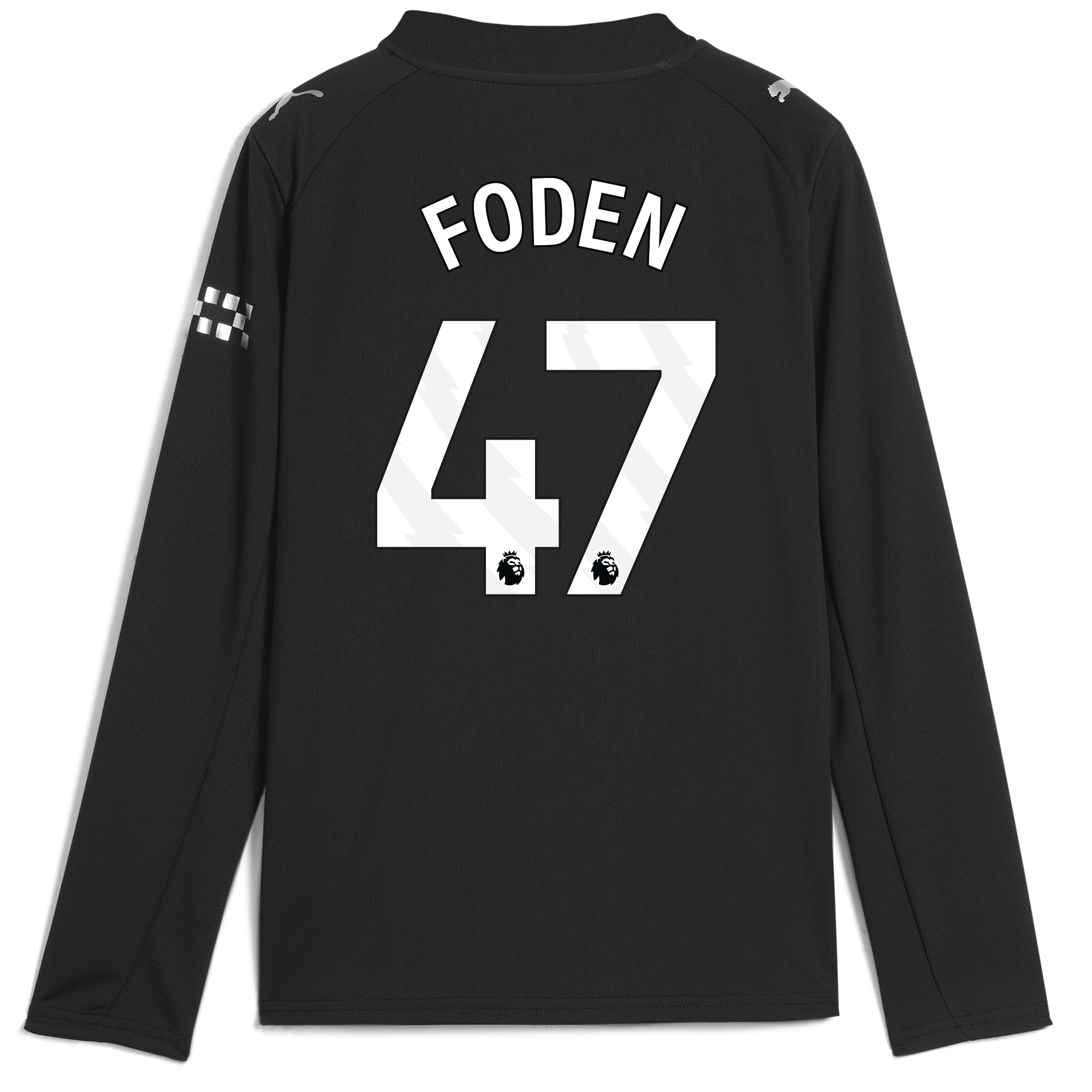 kids manchester city away jersey 202526 long sleeve with foden 47 printing Manchester City Shirts | Official Team Gear