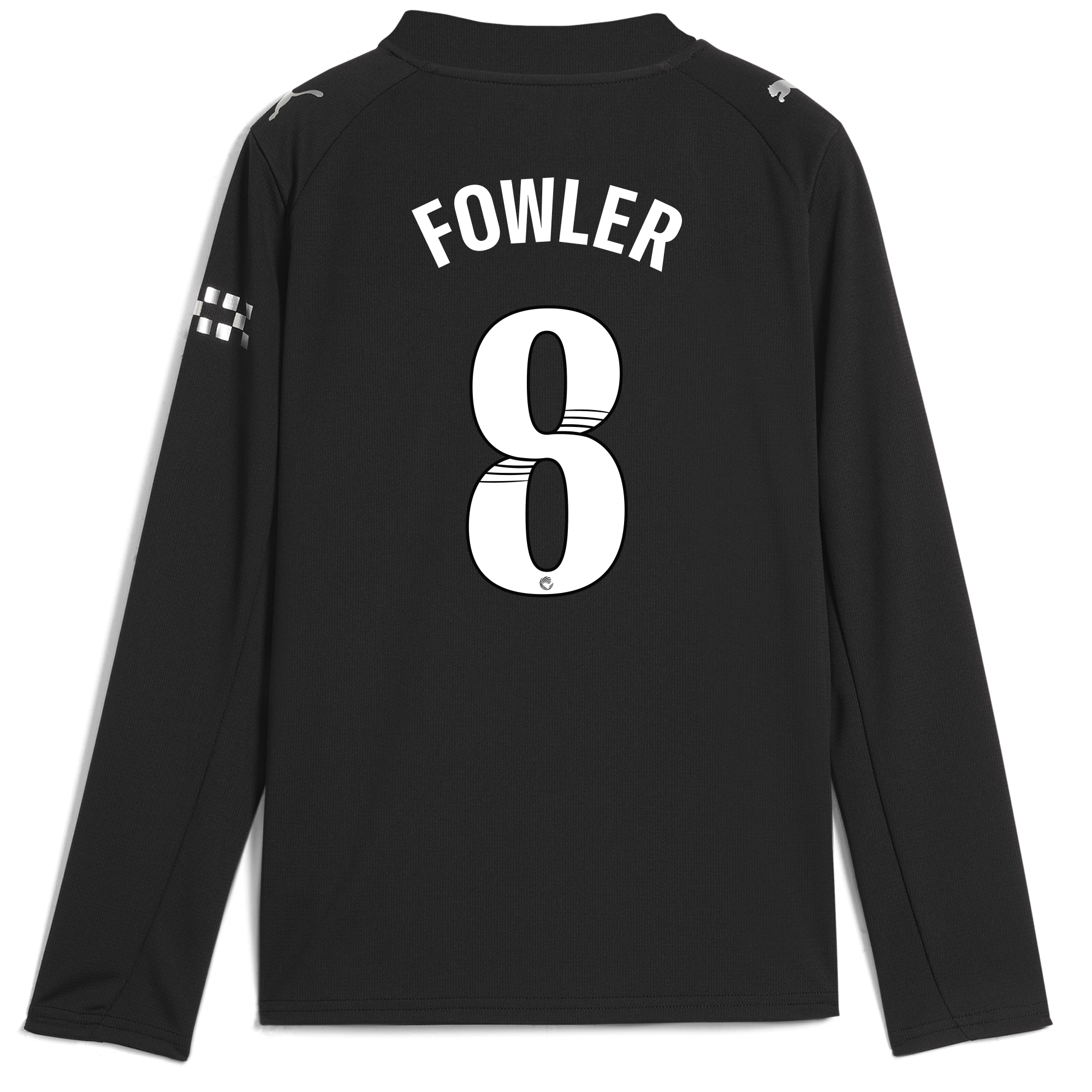 kids manchester city away jersey 202526 long sleeve with fowler 8 printing Manchester City Shirts | Official Team Gear