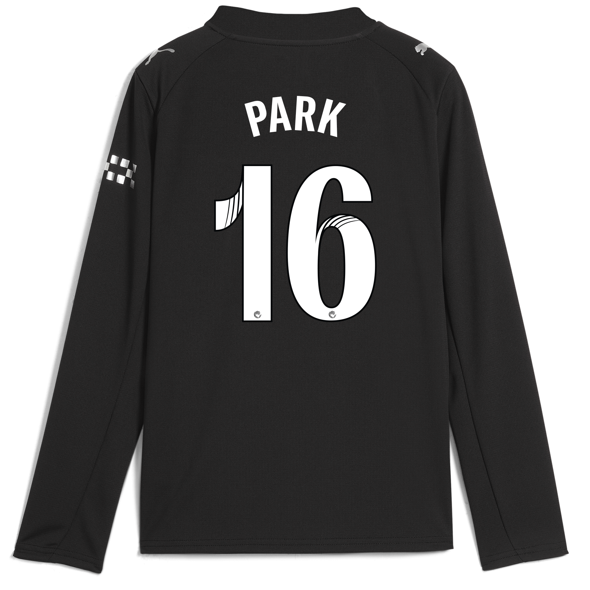 kids manchester city away jersey 202526 long sleeve with park 16 printing Manchester City Shirts | Official Team Gear