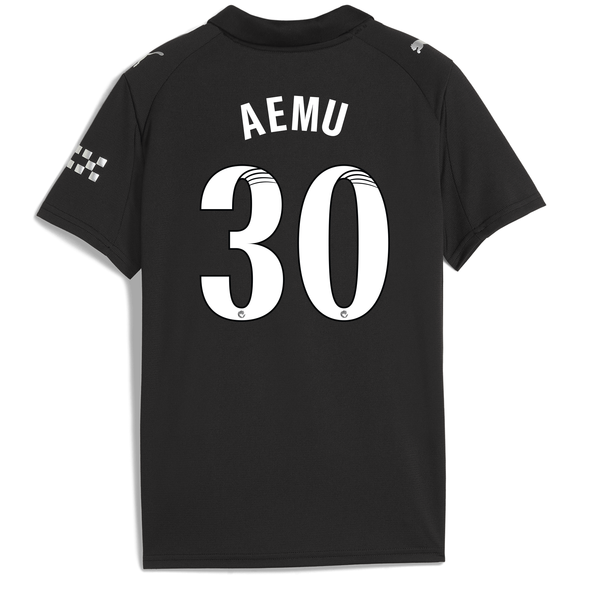 kids manchester city away jersey 202526 with aemu 30 printing Manchester City Shirts | Official Team Gear
