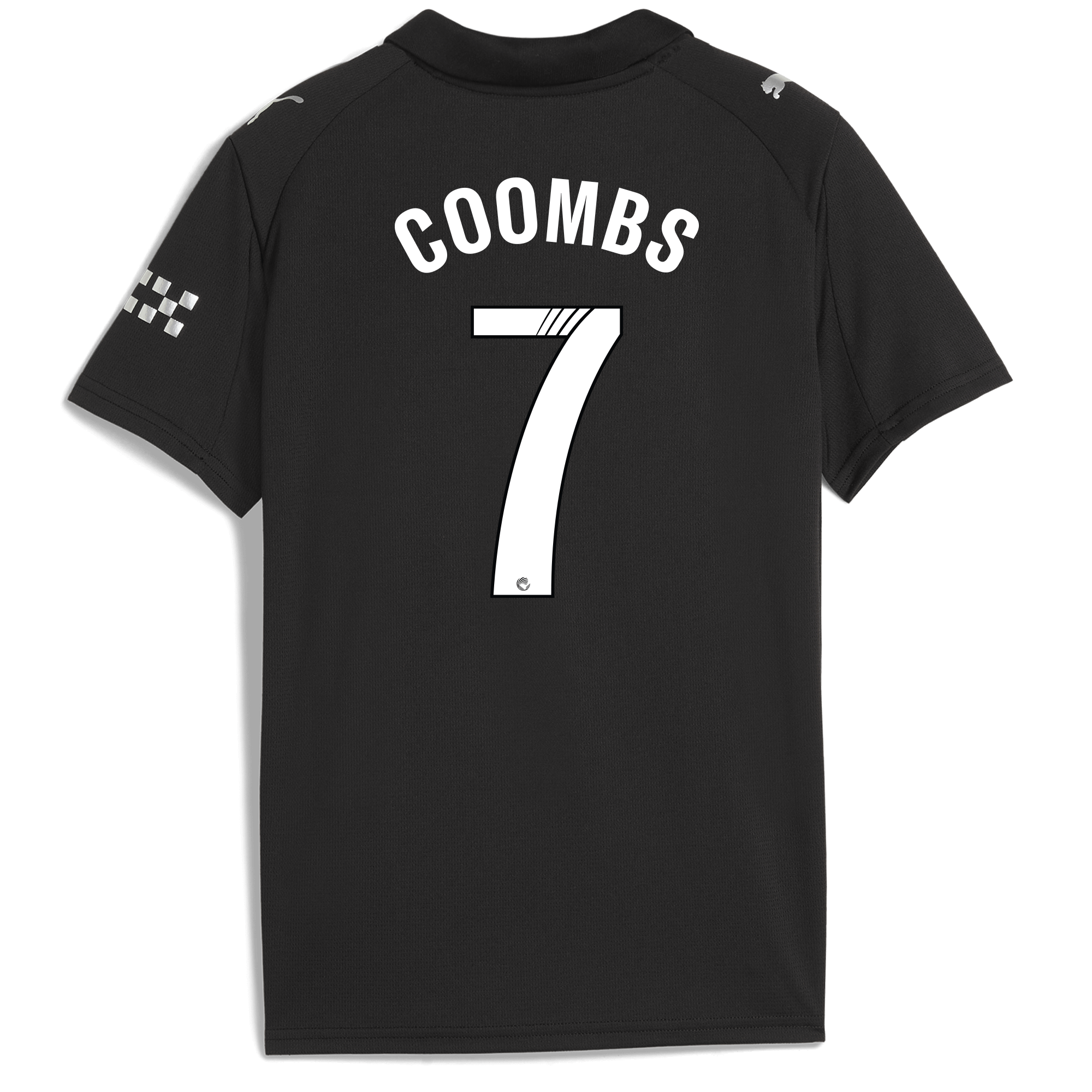 kids manchester city away jersey 202526 with coombs 7 printing Manchester City Shirts | Official Team Gear
