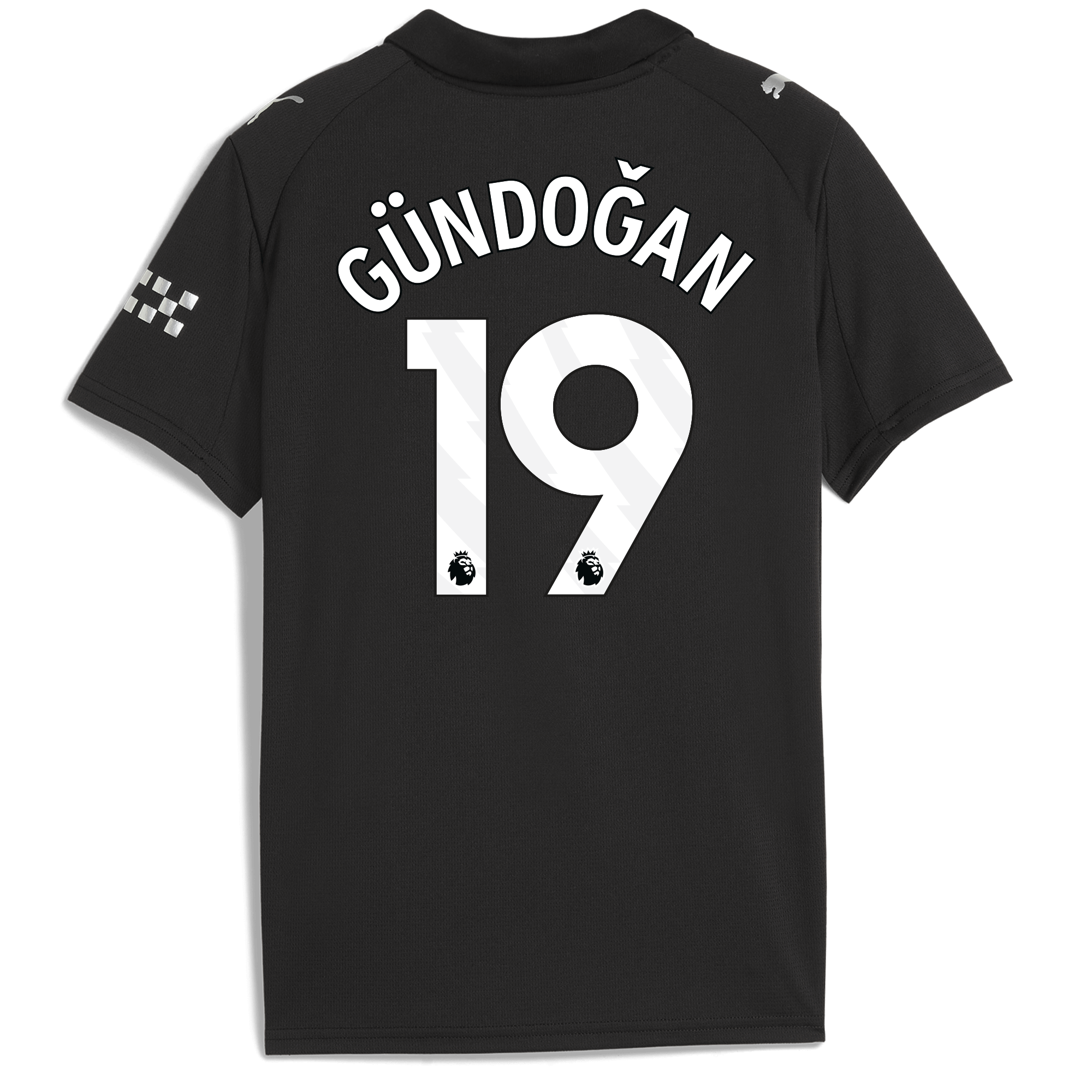 kids manchester city away jersey 202526 with gÜndoĞan 19 printing Manchester City Shirts | Official Team Gear