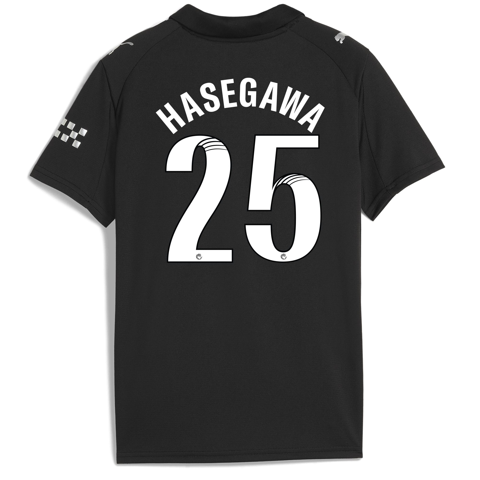 kids manchester city away jersey 202526 with hasegawa 25 printing Manchester City Shirts | Official Team Gear