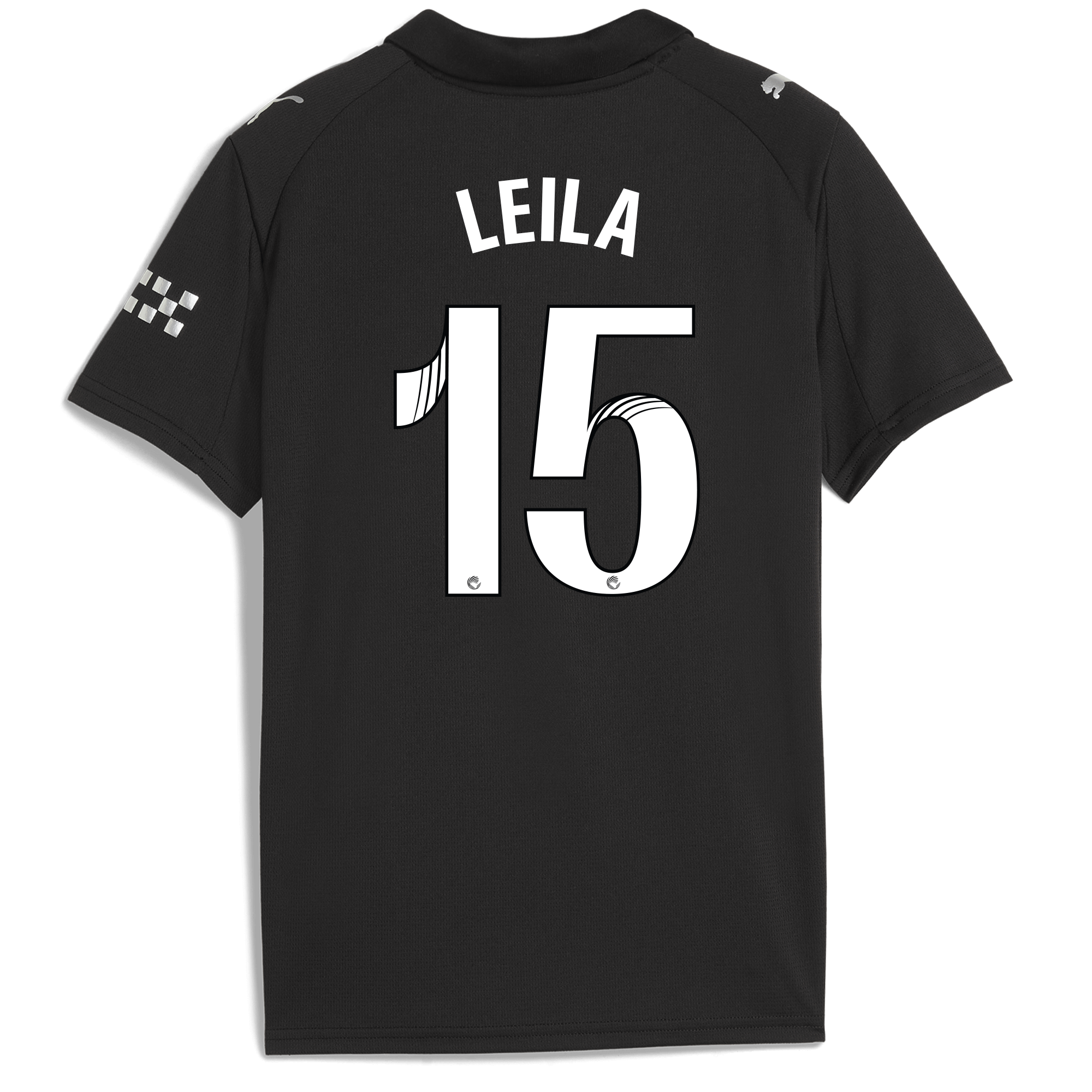 kids manchester city away jersey 202526 with leila 15 printing Manchester City Shirts | Official Team Gear