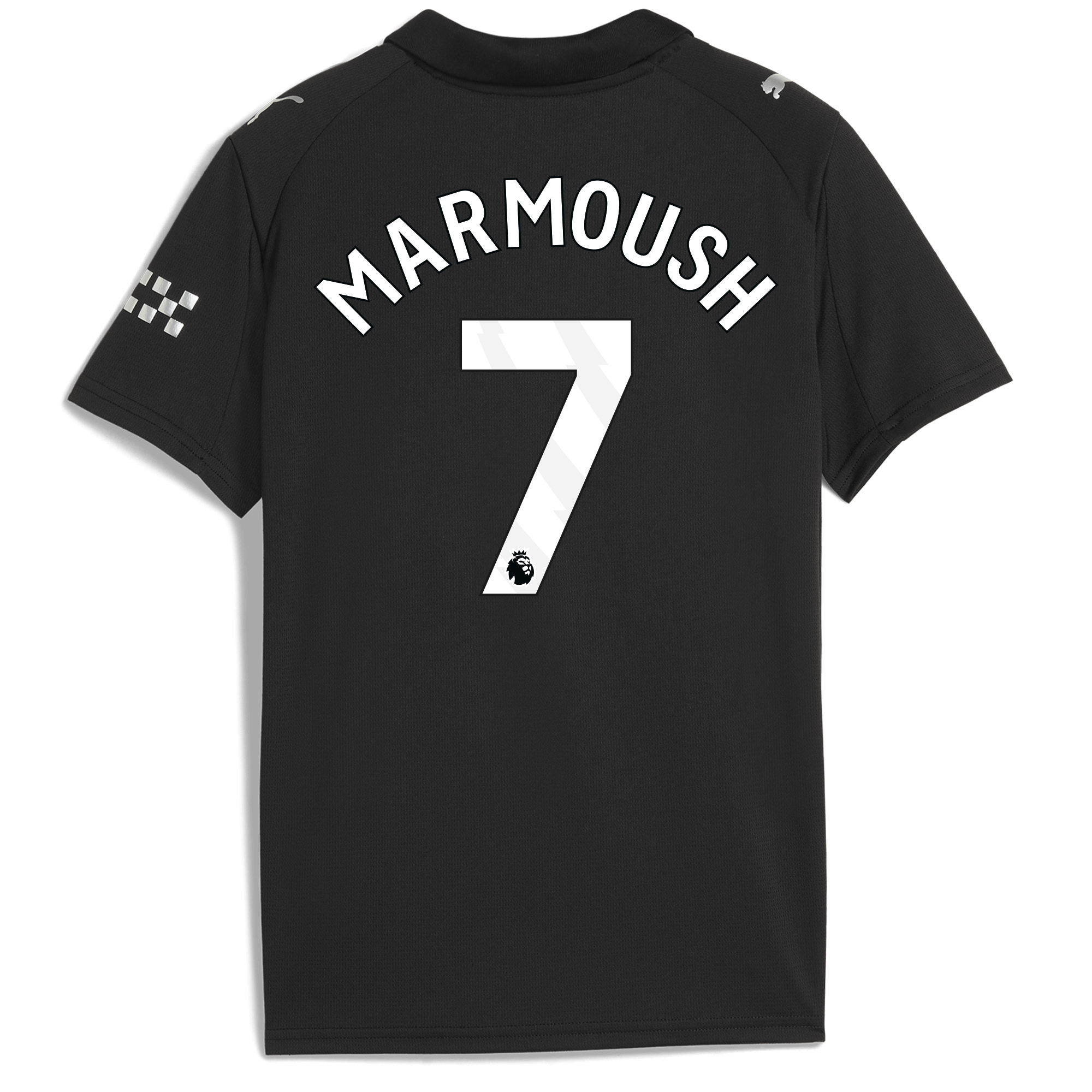 kids manchester city away jersey 202526 with marmoush 7 printing Manchester City Shirts | Official Team Gear