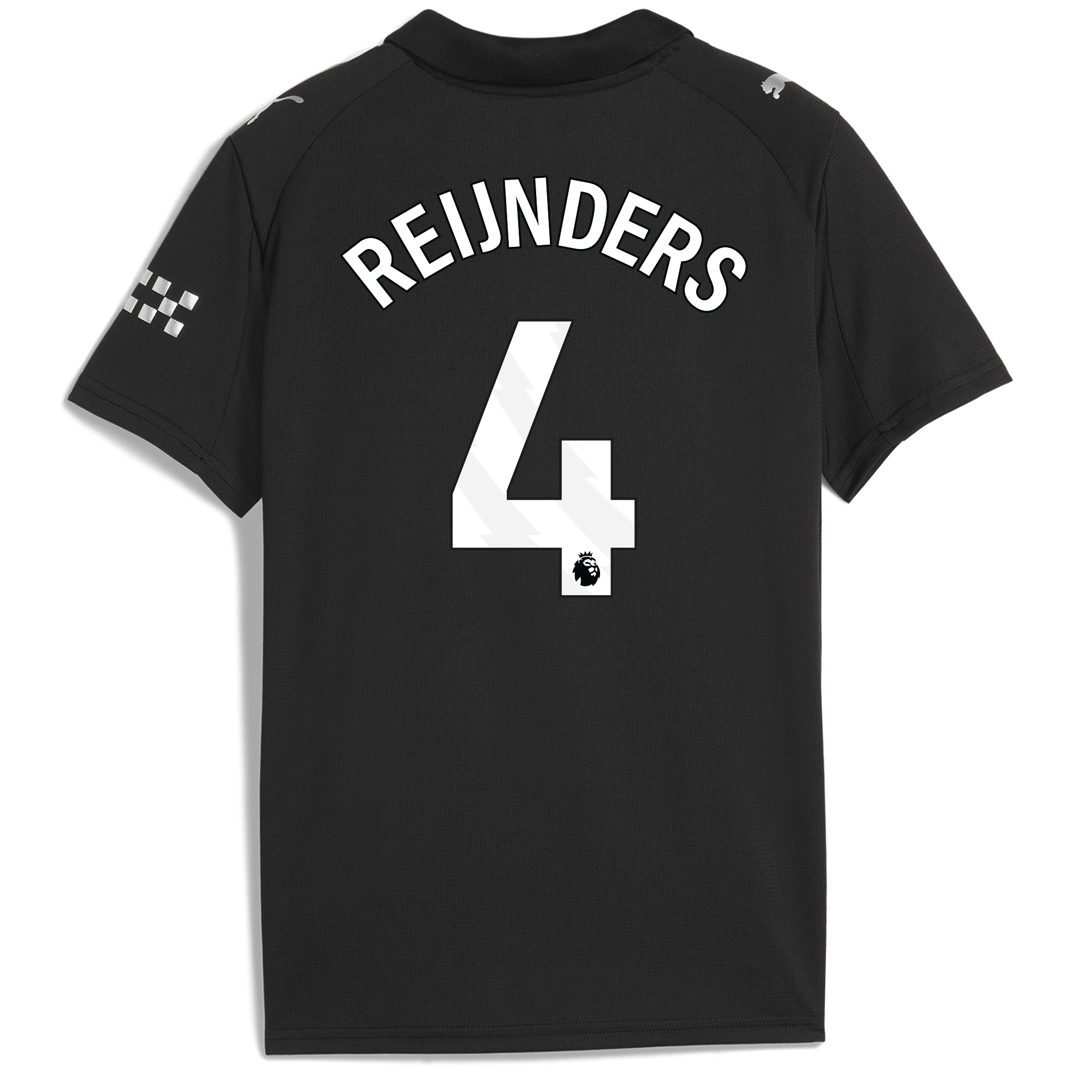 kids manchester city away jersey 202526 with reijnders 4 printing Manchester City Shirts | Official Team Gear