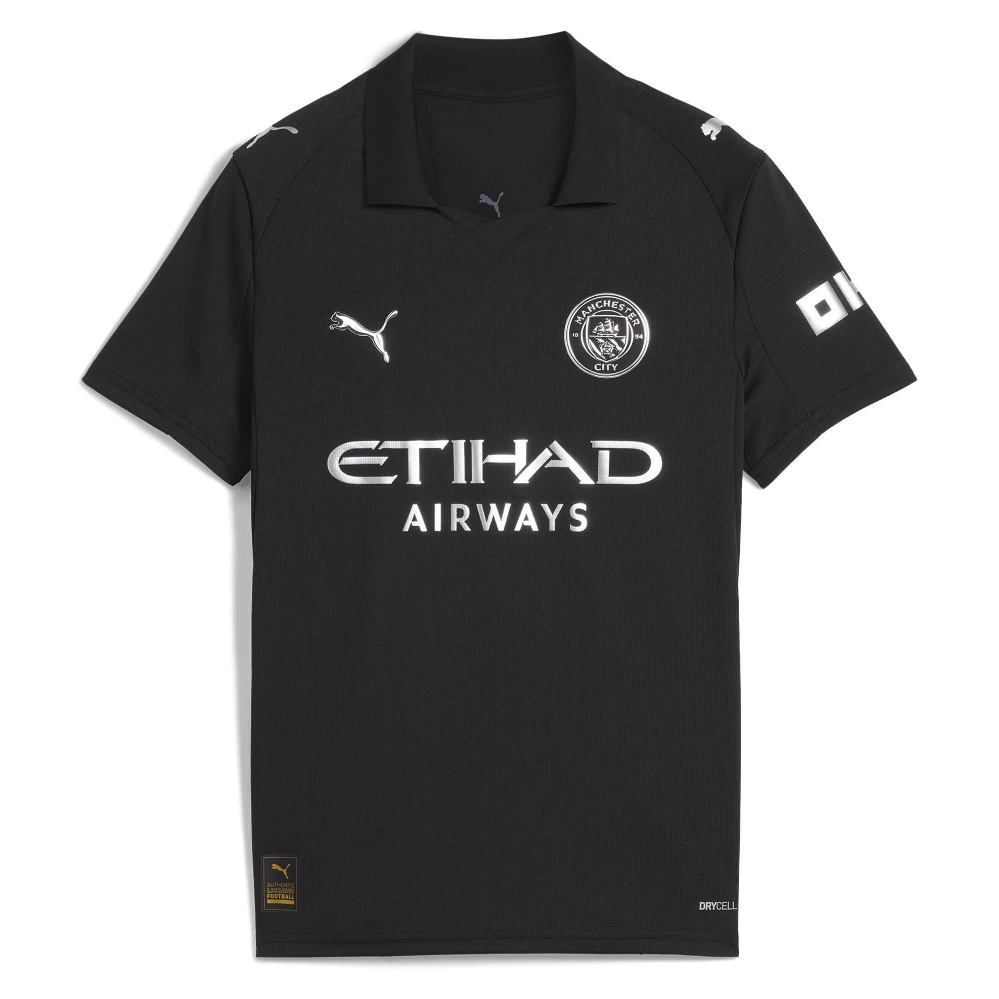 kids manchester city away jersey black 202526 with custom printing Manchester City Shirts | Official Team Gear