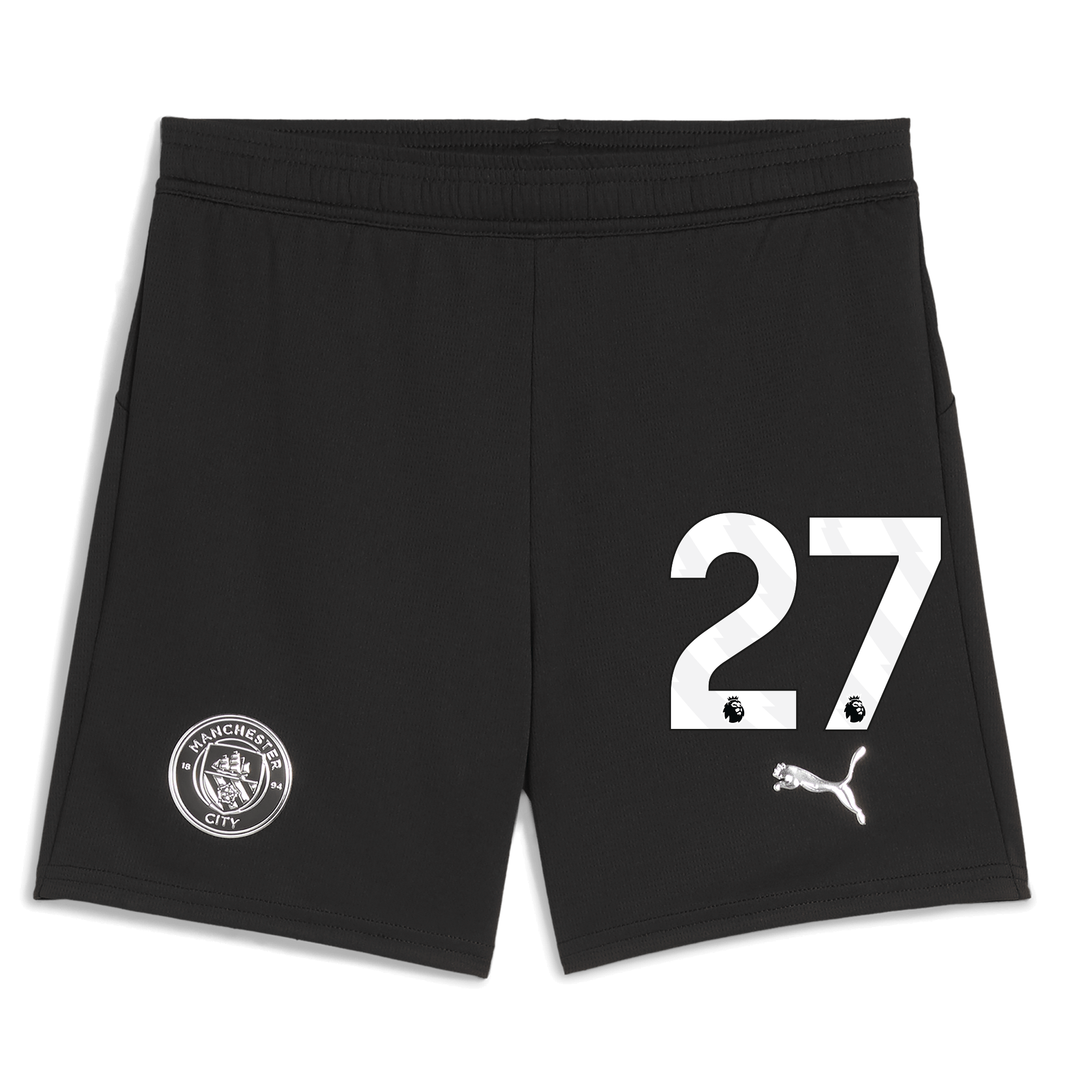 kids manchester city football shorts black 202526 with 27 Manchester City Shirts | Official Team Gear
