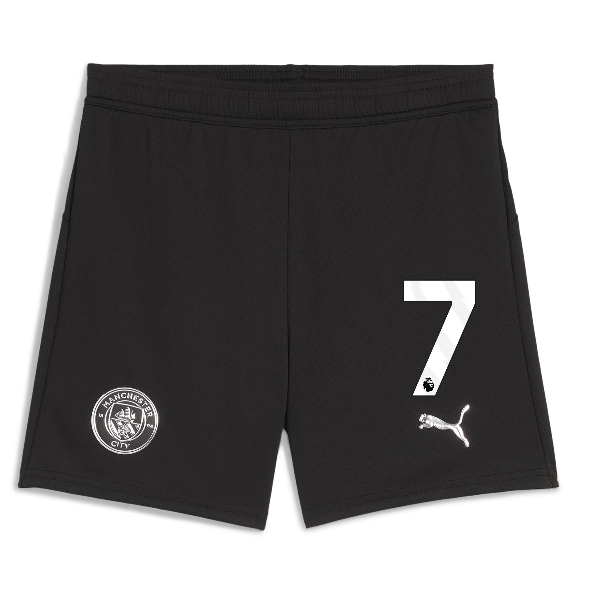 kids manchester city football shorts black 202526 with 7 Manchester City Shirts | Official Team Gear