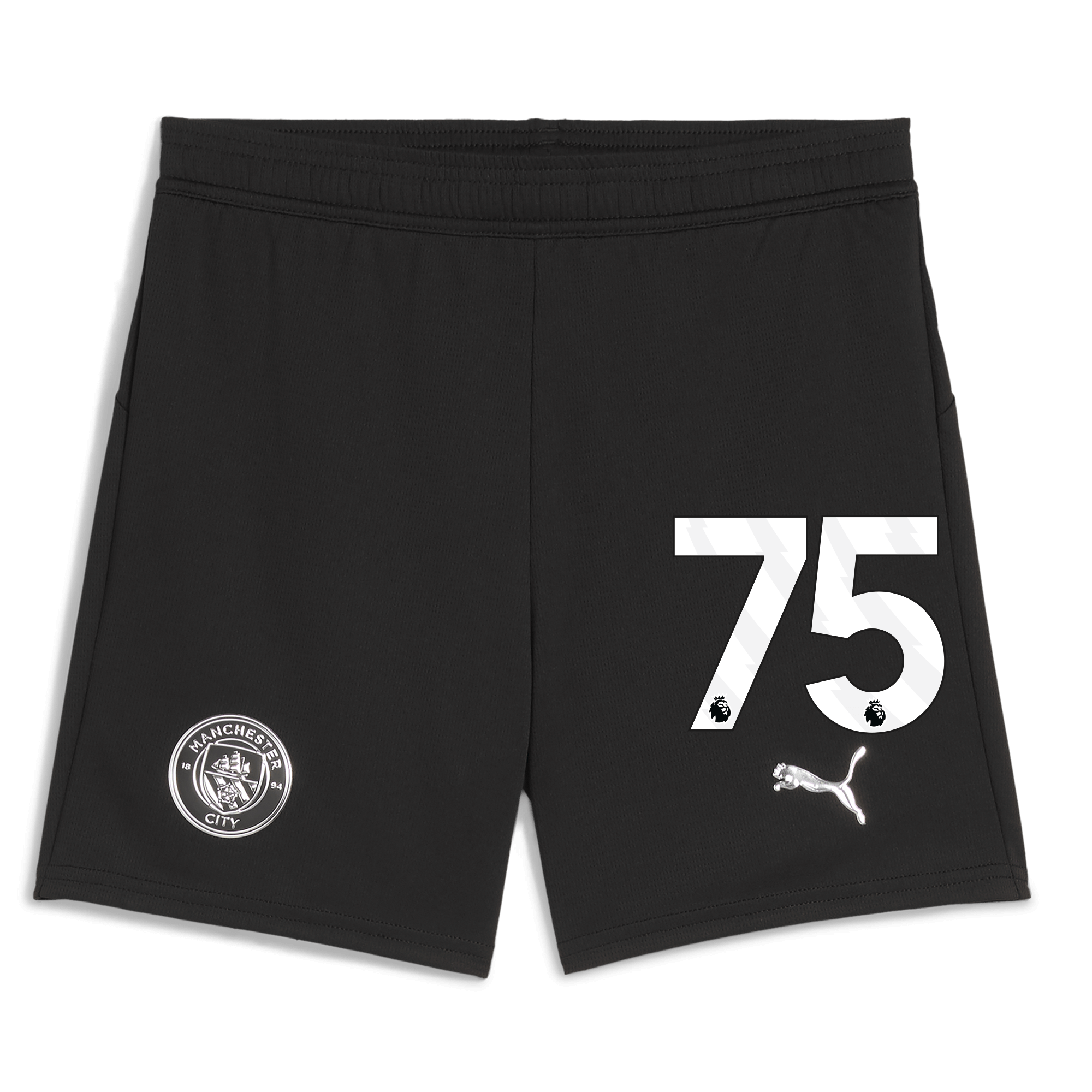 kids manchester city football shorts black 202526 with 75 Manchester City Shirts | Official Team Gear