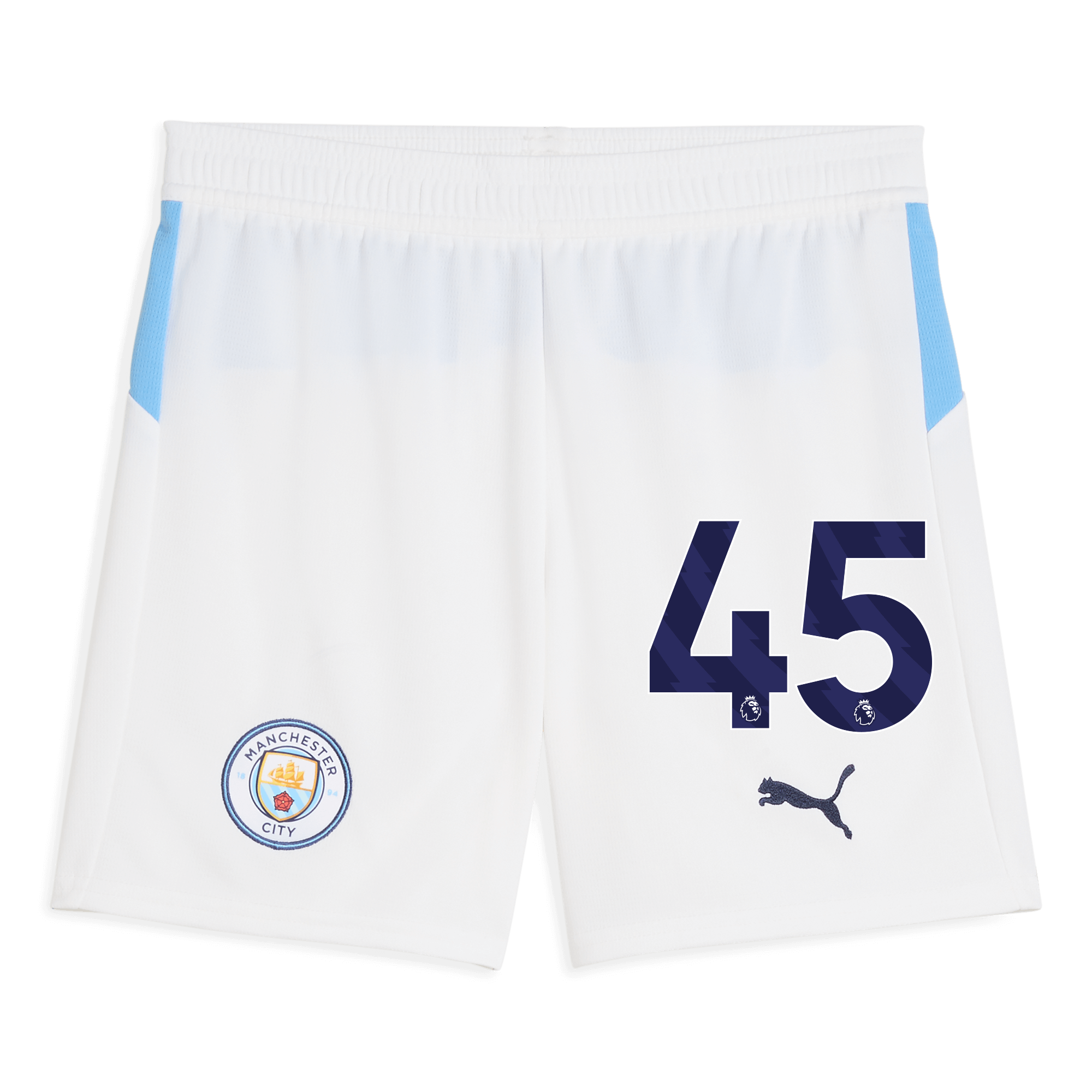 kids manchester city football shorts white 202526 with 45 Manchester City Shirts | Official Team Gear