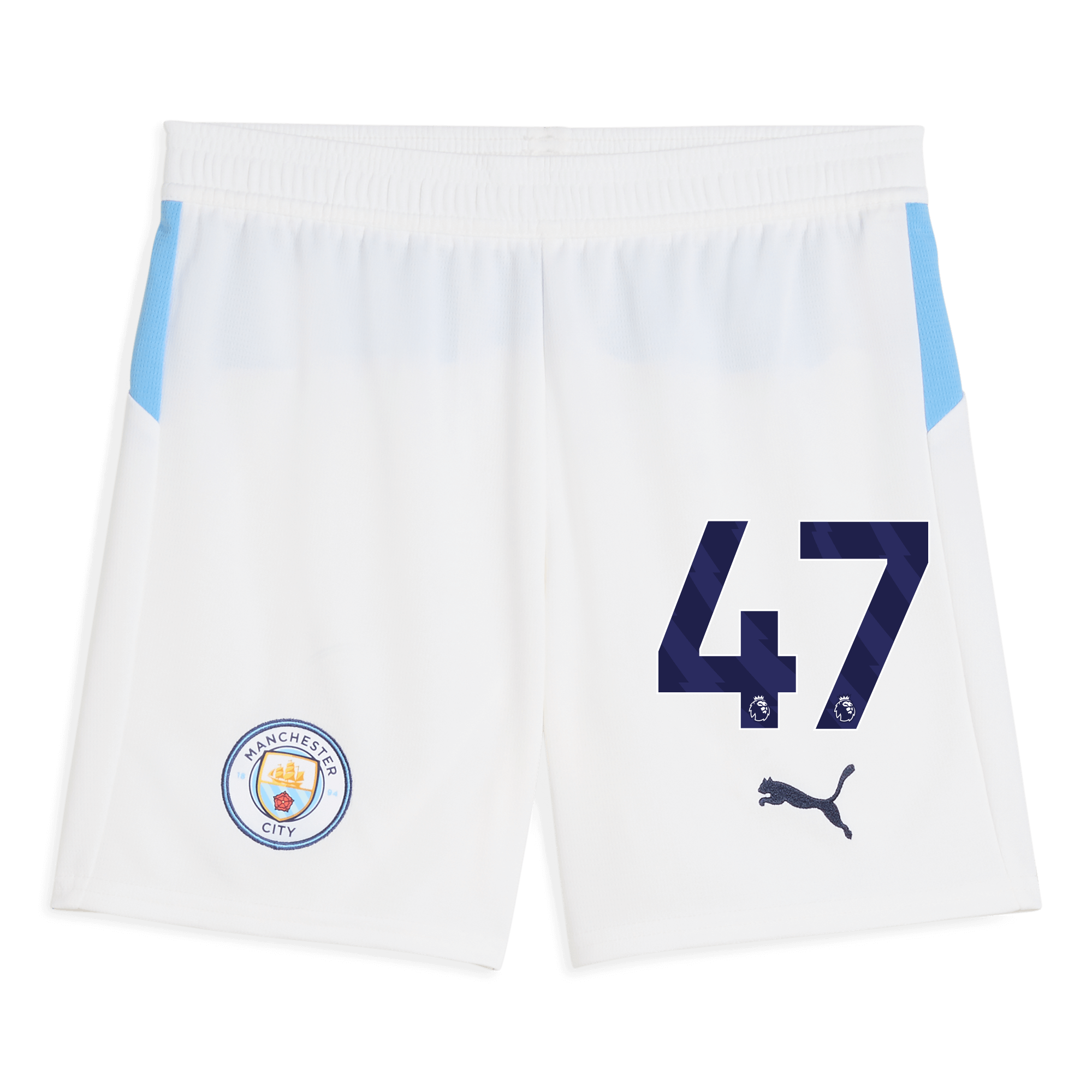 kids manchester city football shorts white 202526 with 47 Manchester City Shirts | Official Team Gear