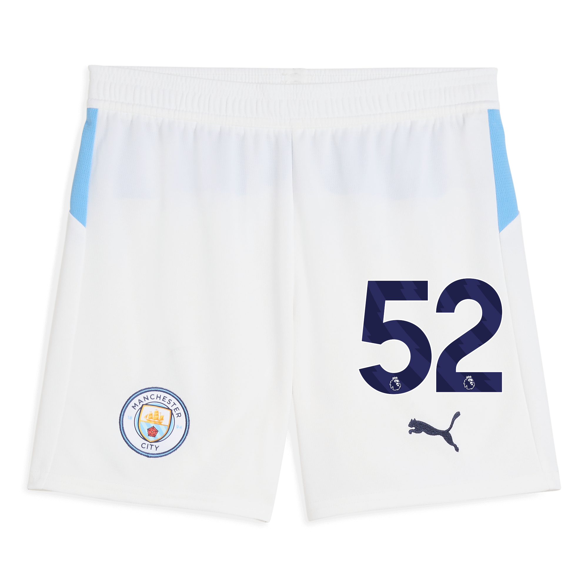 kids manchester city football shorts white 202526 with 52 Manchester City Shirts | Official Team Gear