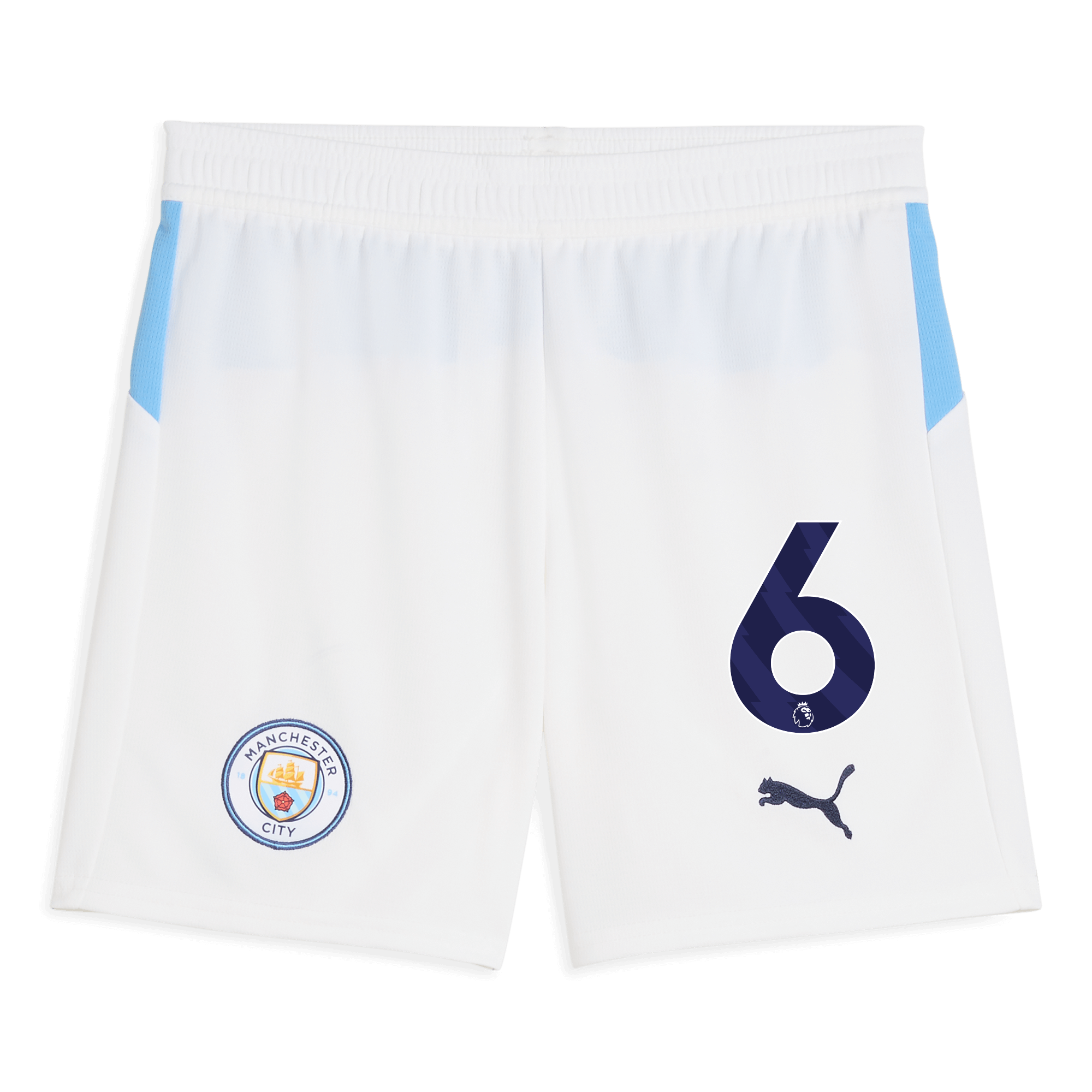 kids manchester city football shorts white 202526 with 6 Manchester City Shirts | Official Team Gear