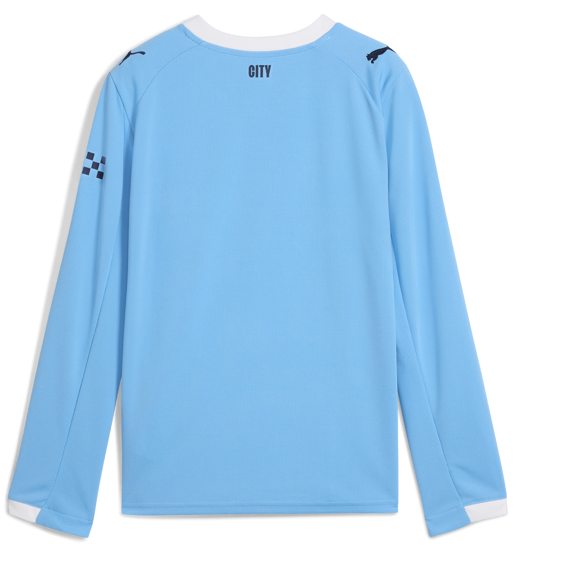 kids manchester city home jersey 202526 long sleeve with custom printing Manchester City Shirts | Official Team Gear