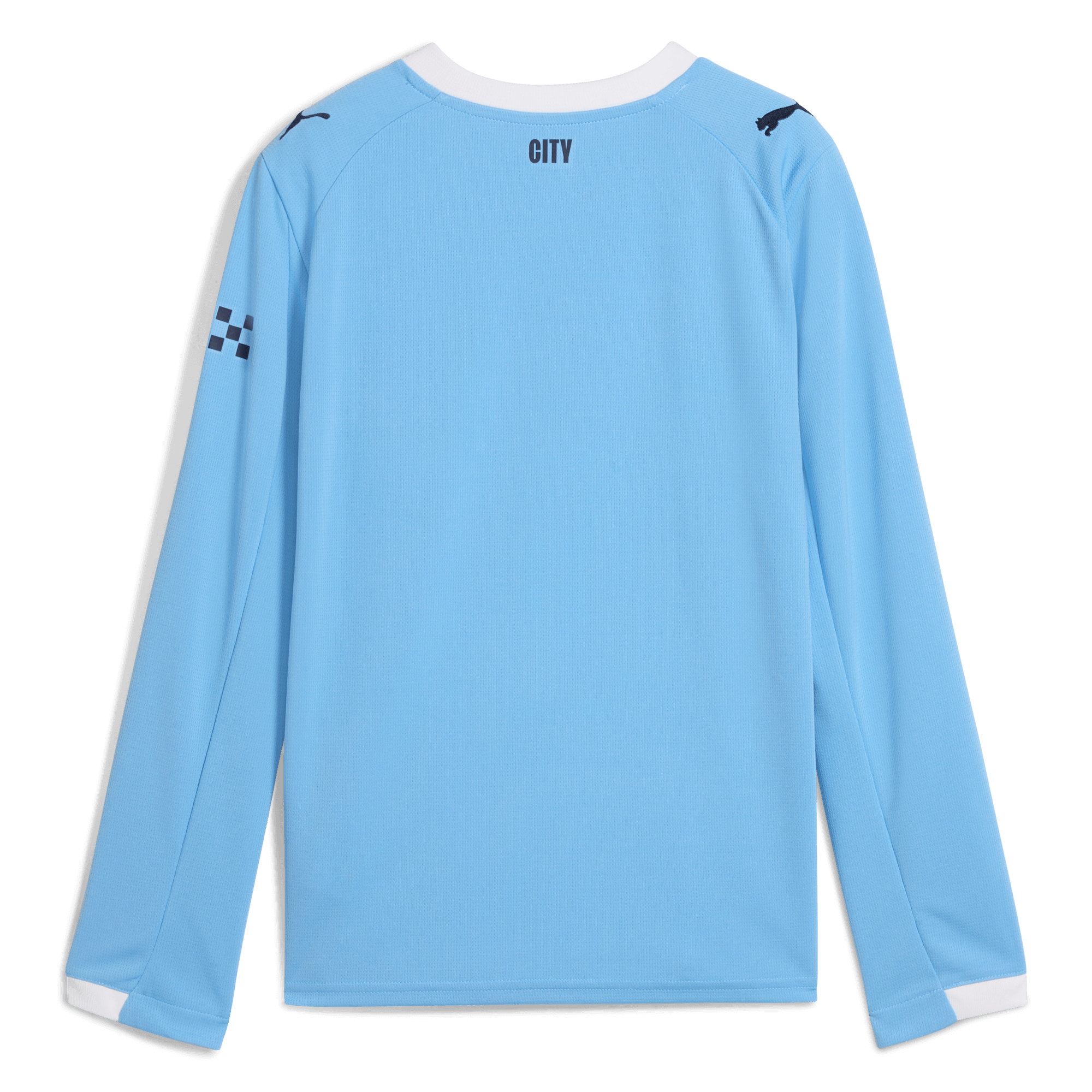 kids manchester city home jersey 202526 long sleeve Manchester City Shirts | Official Team Gear