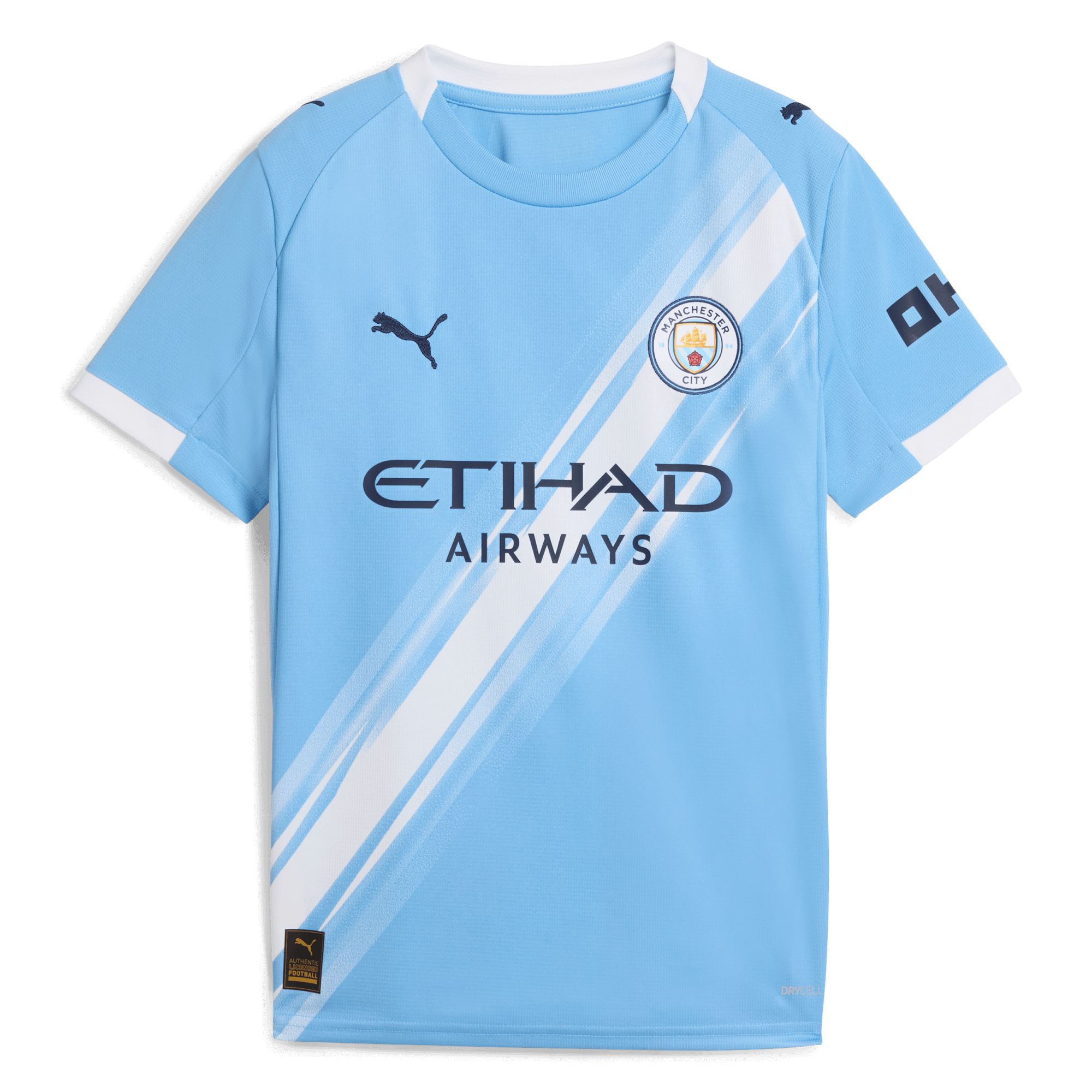kids manchester city home jersey 202526 with custom printing Manchester City Shirts | Official Team Gear