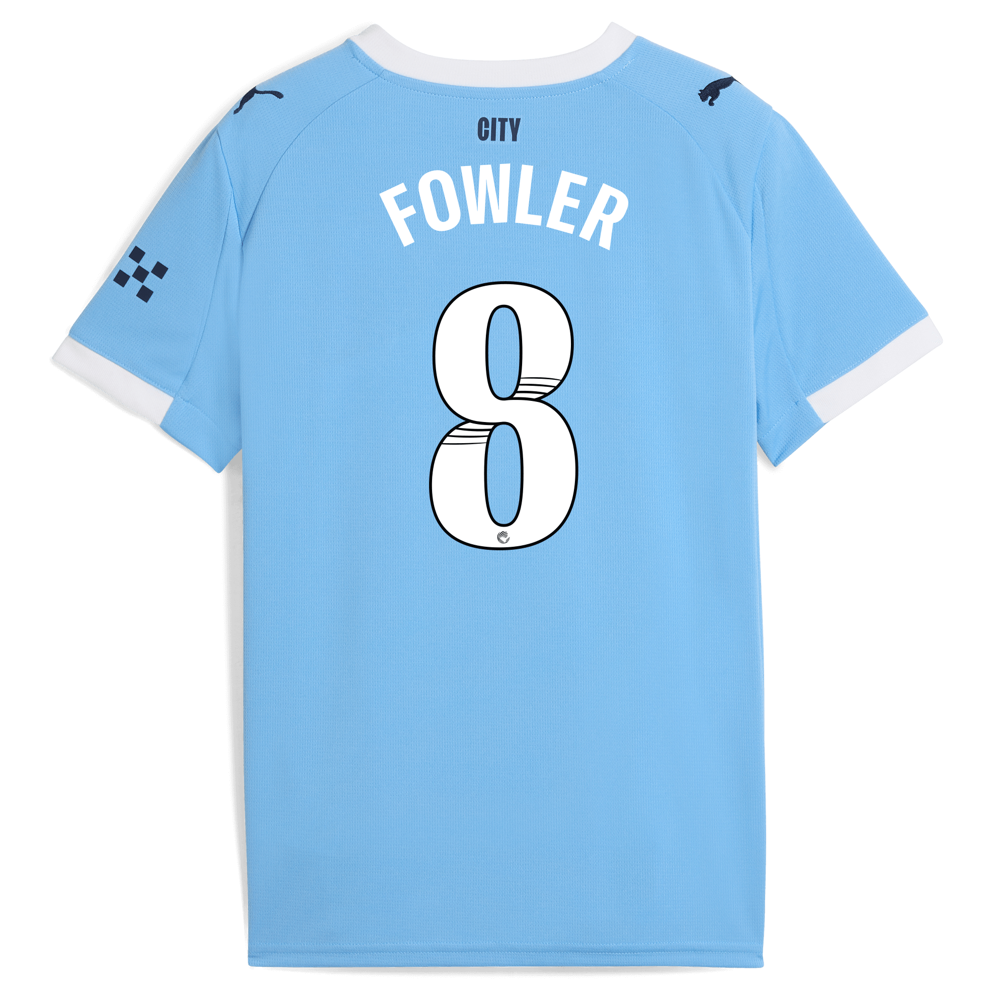 kids manchester city home jersey 202526 with fowler 8 printing Manchester City Shirts | Official Team Gear
