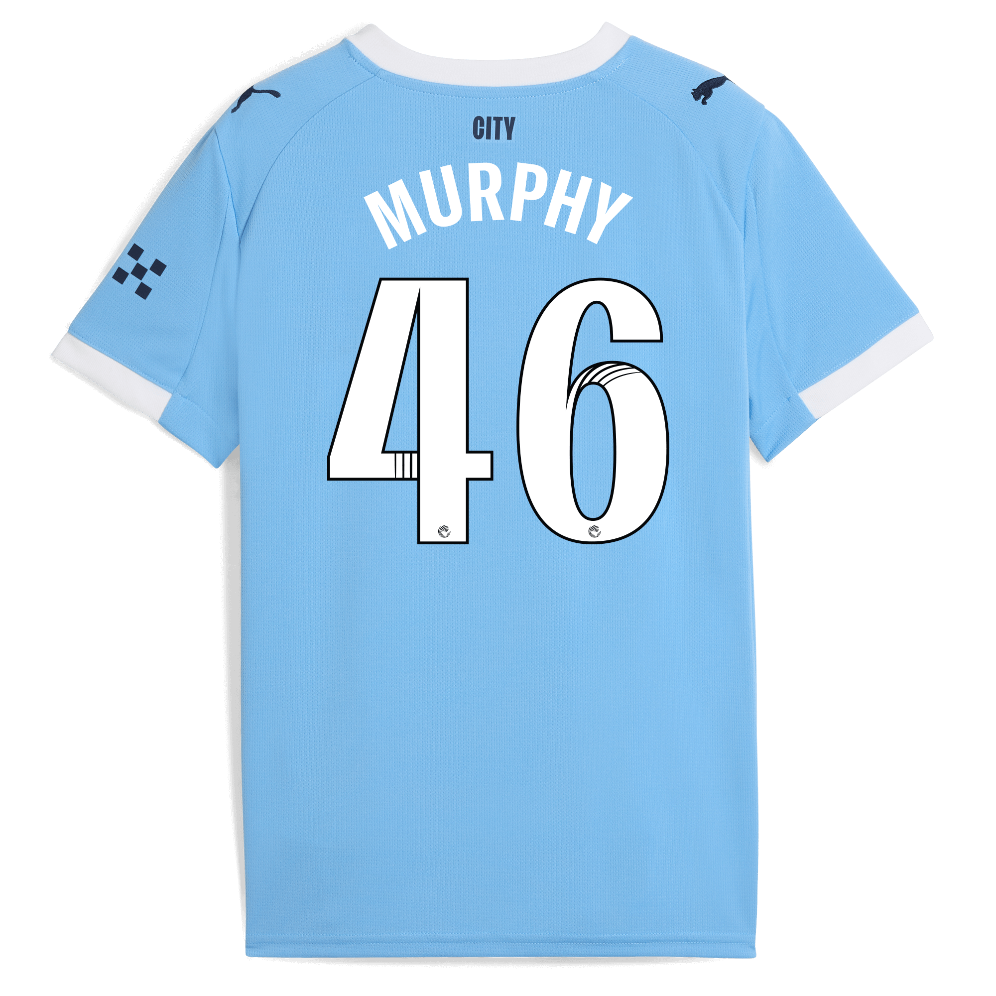 kids manchester city home jersey 202526 with murphy 46 printing Manchester City Shirts | Official Team Gear