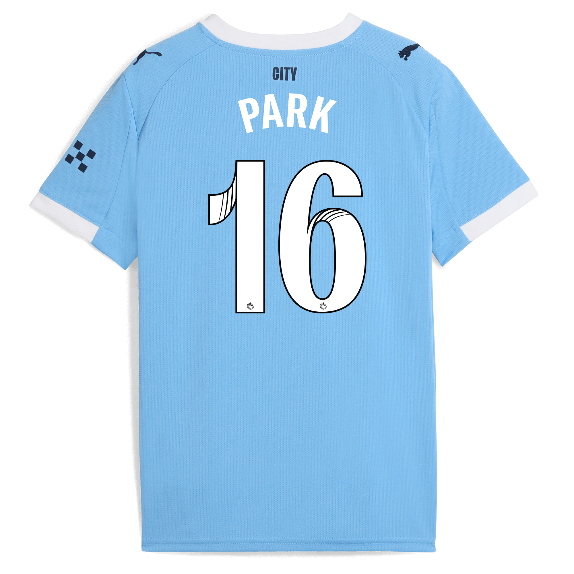 kids manchester city home jersey 202526 with park 16 printing Manchester City Shirts | Official Team Gear