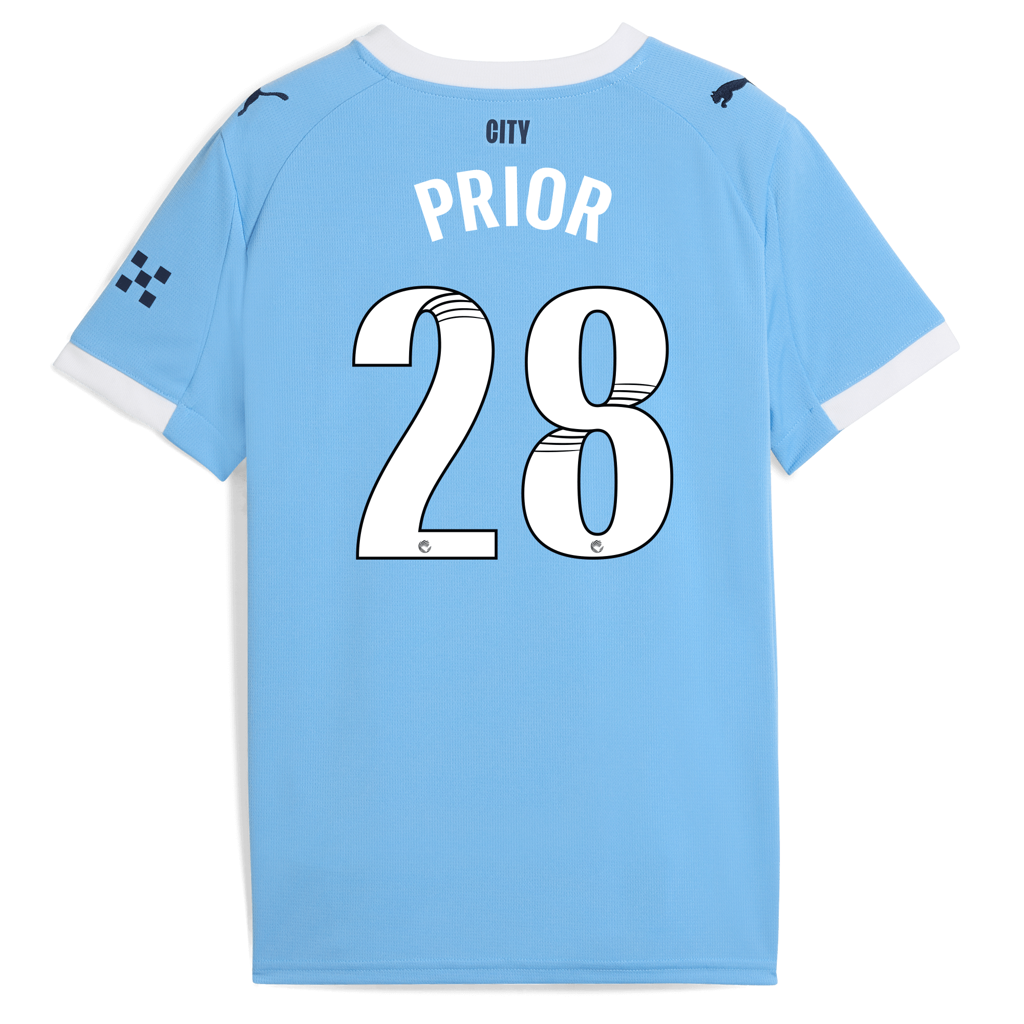 kids manchester city home jersey 202526 with prior 28 printing Manchester City Shirts | Official Team Gear