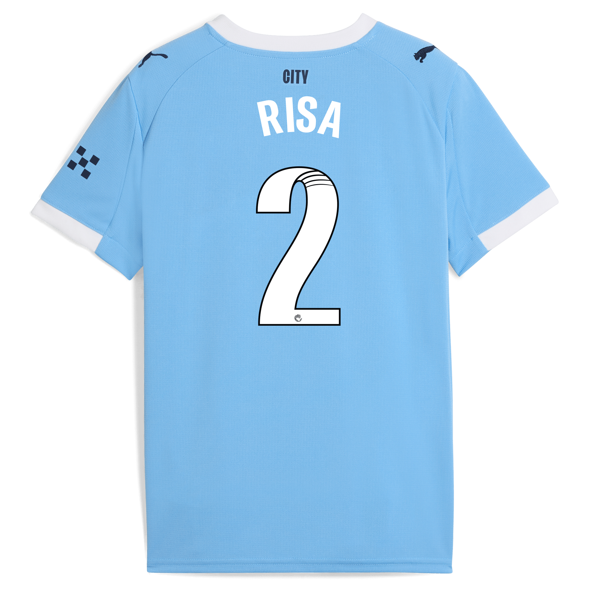 kids manchester city home jersey 202526 with risa 2 printing Manchester City Shirts | Official Team Gear