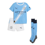 kids manchester city home mini kit 202526 Manchester City Shirts | Official Team Gear