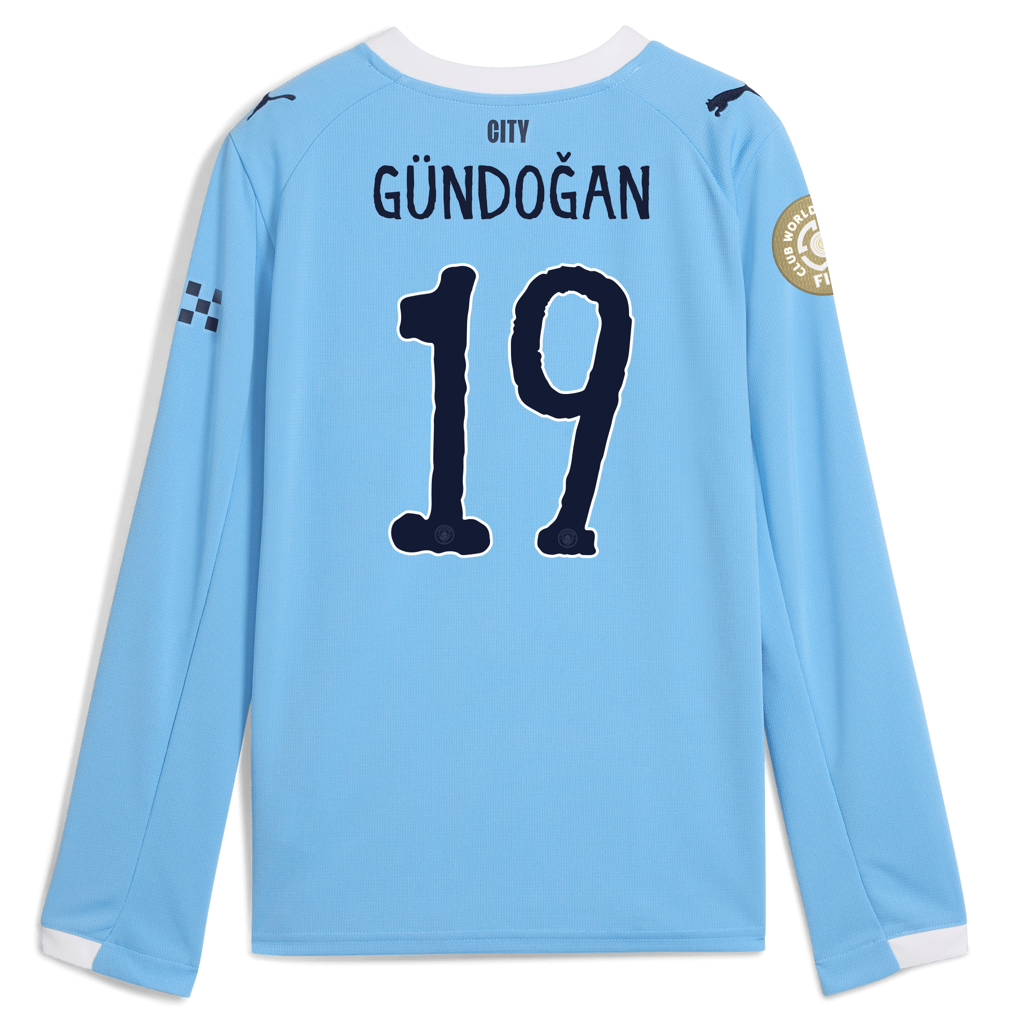 kids manchester city kidsuper club world cup home jersey 202526 long sleeve with gÜndoĞan 19 printing Manchester City Shirts | Official Team Gear