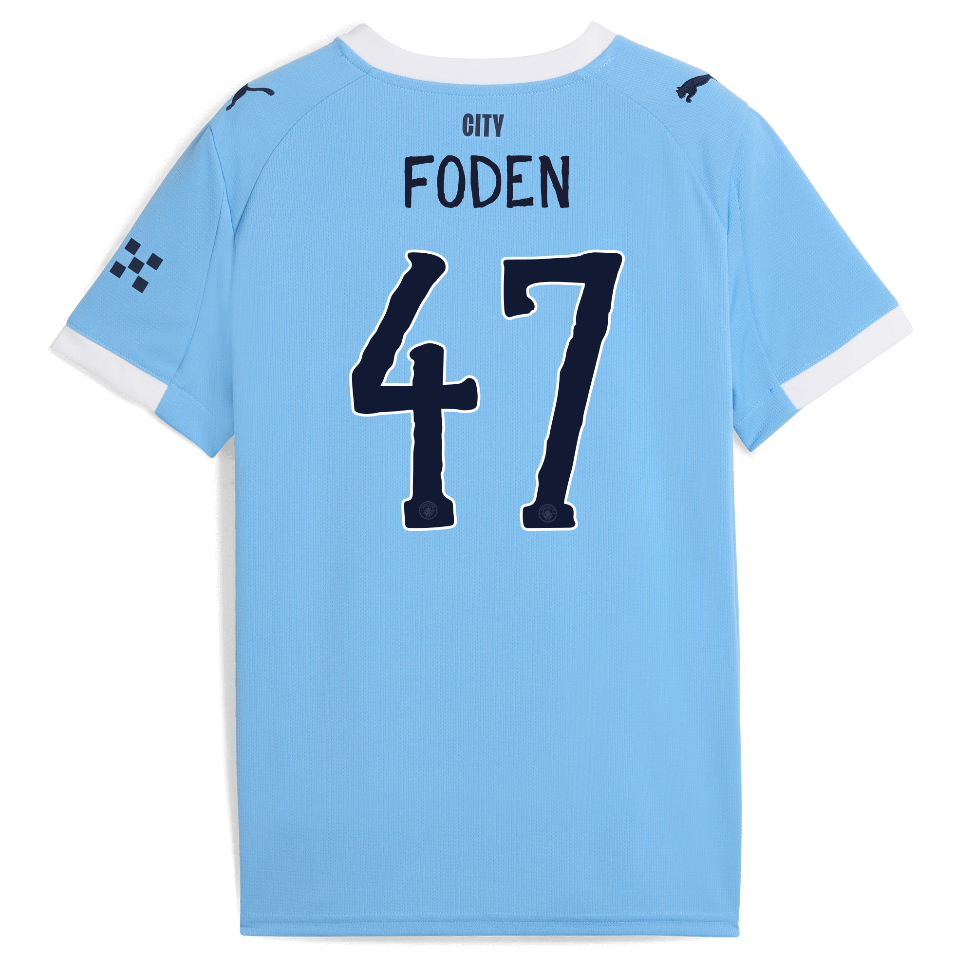 kids manchester city kidsuper home jersey 202526 with foden 47 printing Manchester City Shirts | Official Team Gear