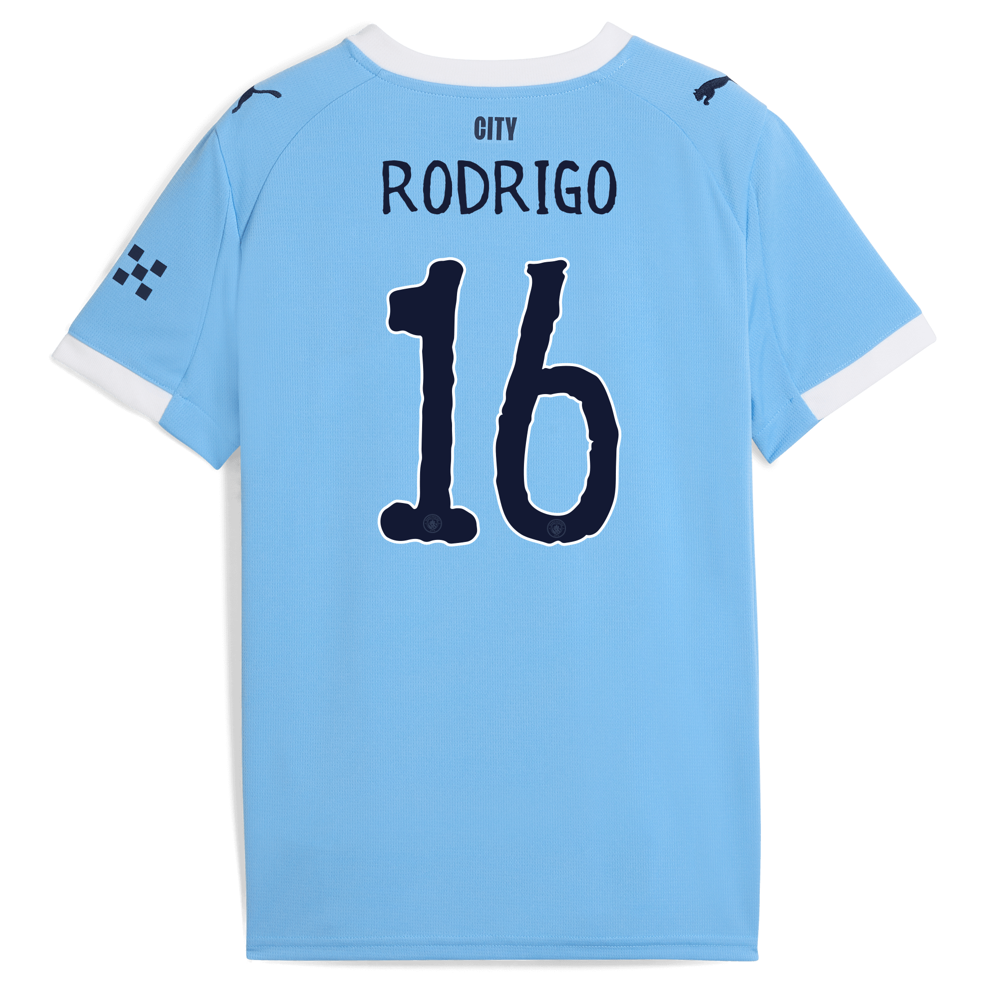 kids manchester city kidsuper home jersey 202526 with rodrigo 16 printing Manchester City Shirts | Official Team Gear