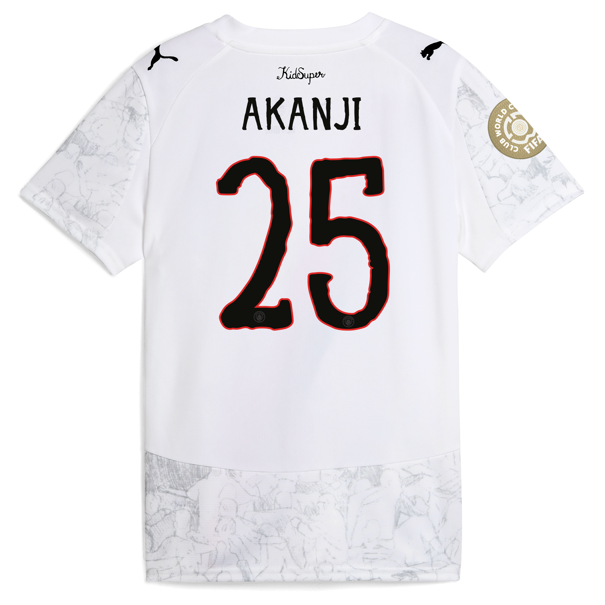 kids manchester city kidsuper jersey 202526 club world cup with akanji 25 printing Manchester City Shirts | Official Team Gear