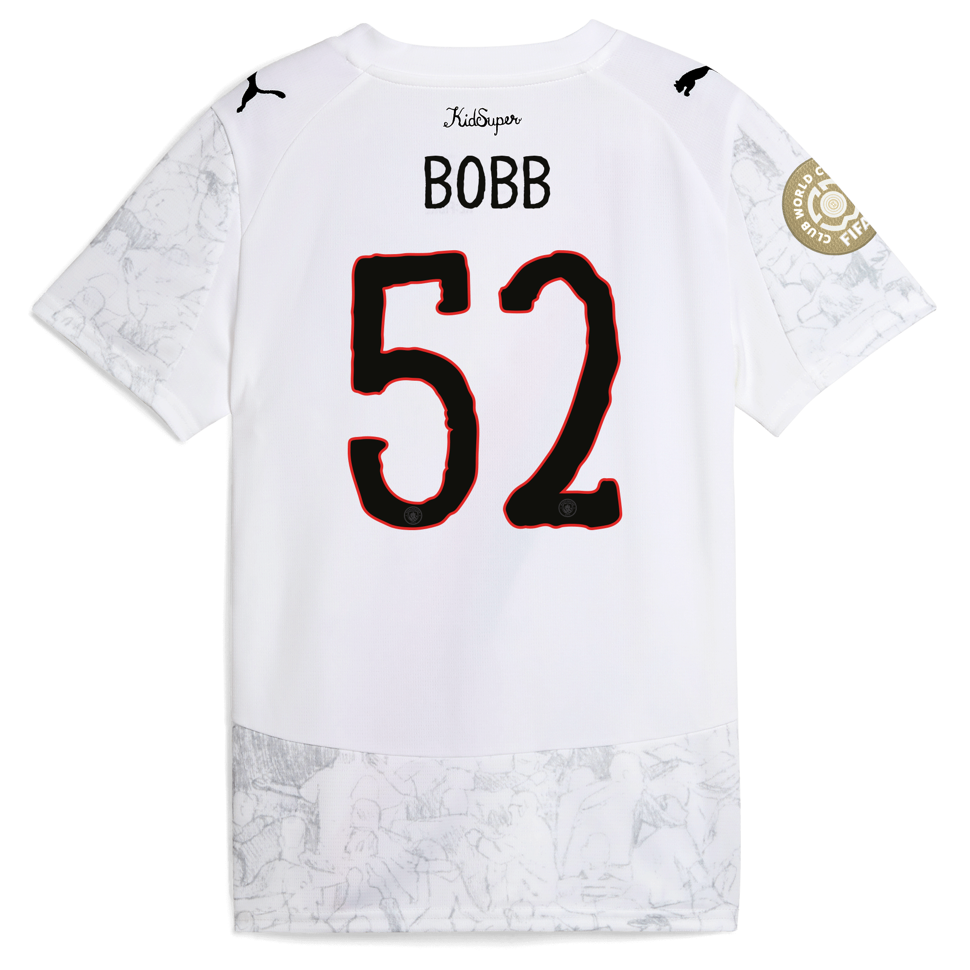 kids manchester city kidsuper jersey 202526 club world cup with bobb 52 printing Manchester City Shirts | Official Team Gear