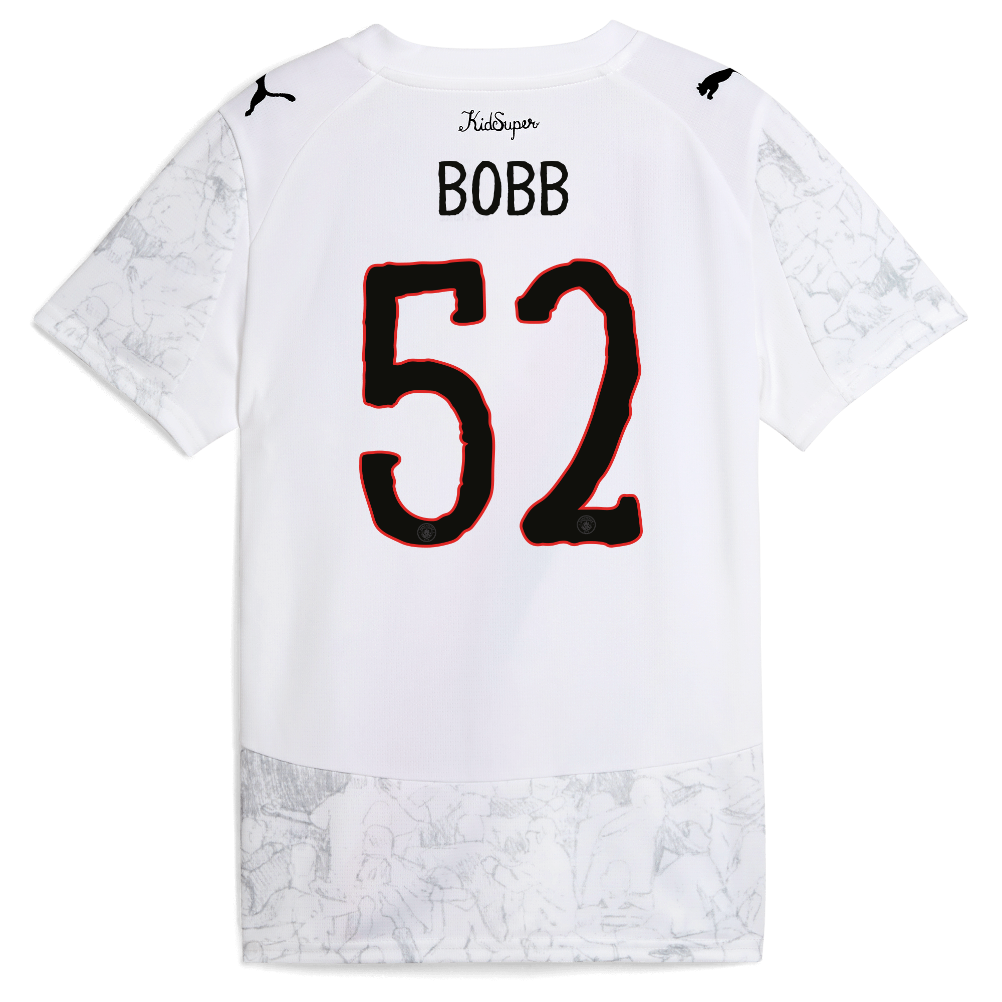 kids manchester city kidsuper jersey 202526 with bobb 52 printing Manchester City Shirts | Official Team Gear