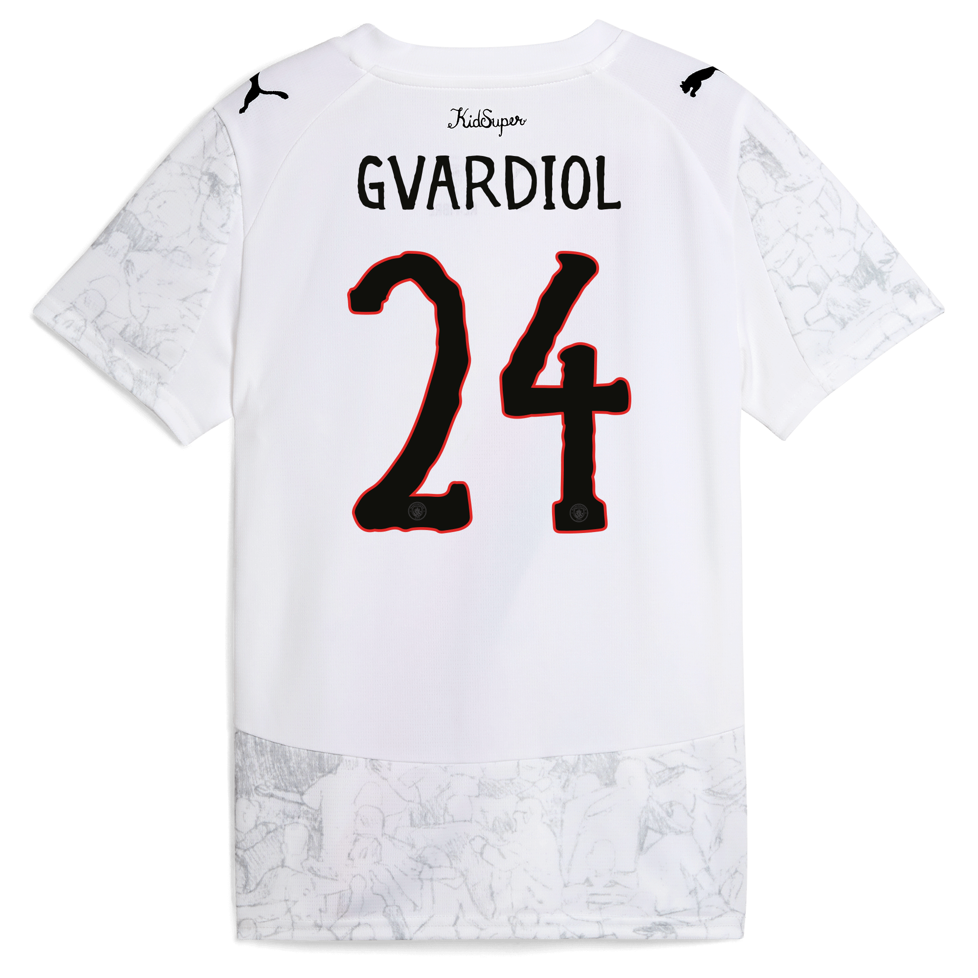 kids manchester city kidsuper jersey 202526 with gvardiol 24 printing Manchester City Shirts | Official Team Gear