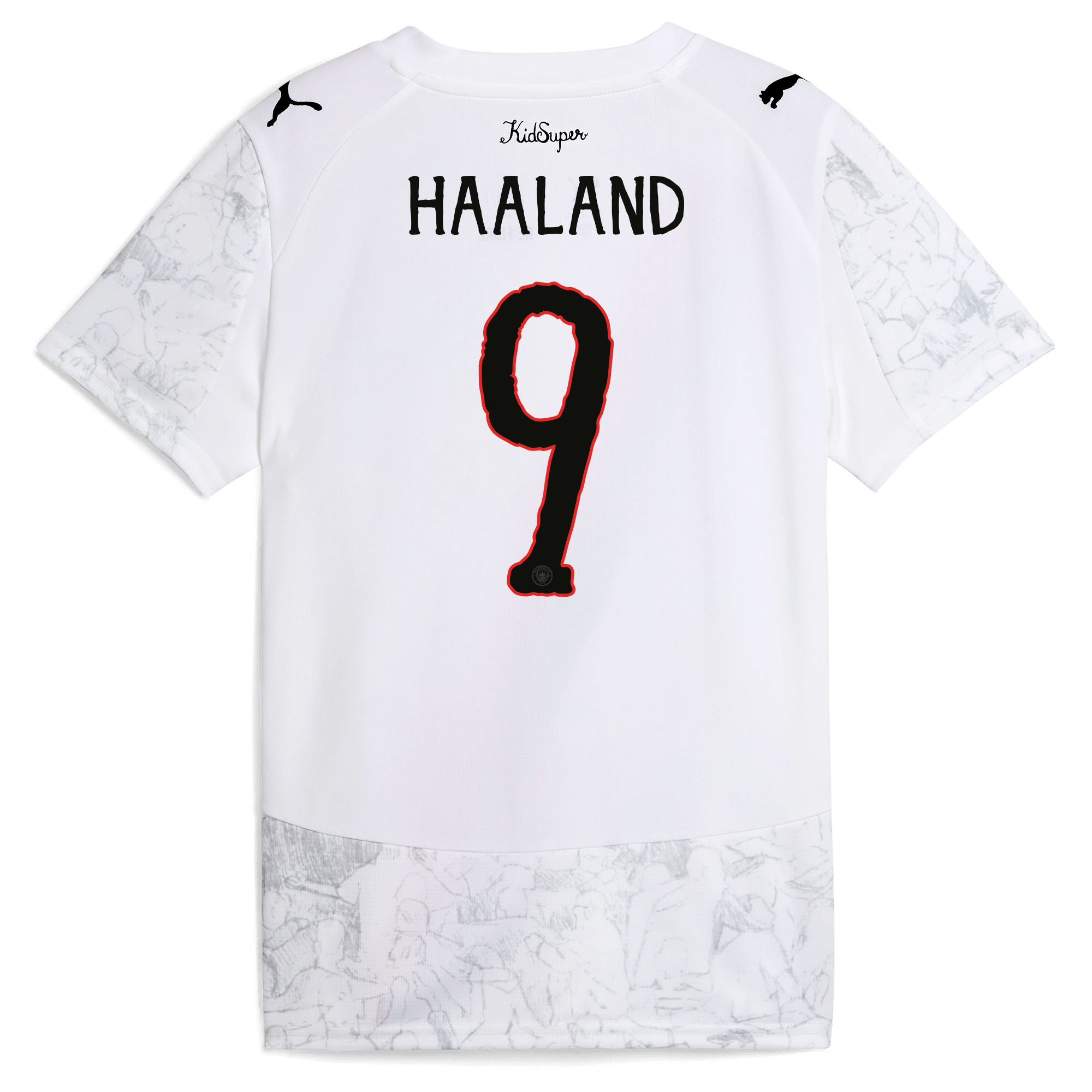 kids manchester city kidsuper jersey 202526 with haaland 9 printing Manchester City Shirts | Official Team Gear