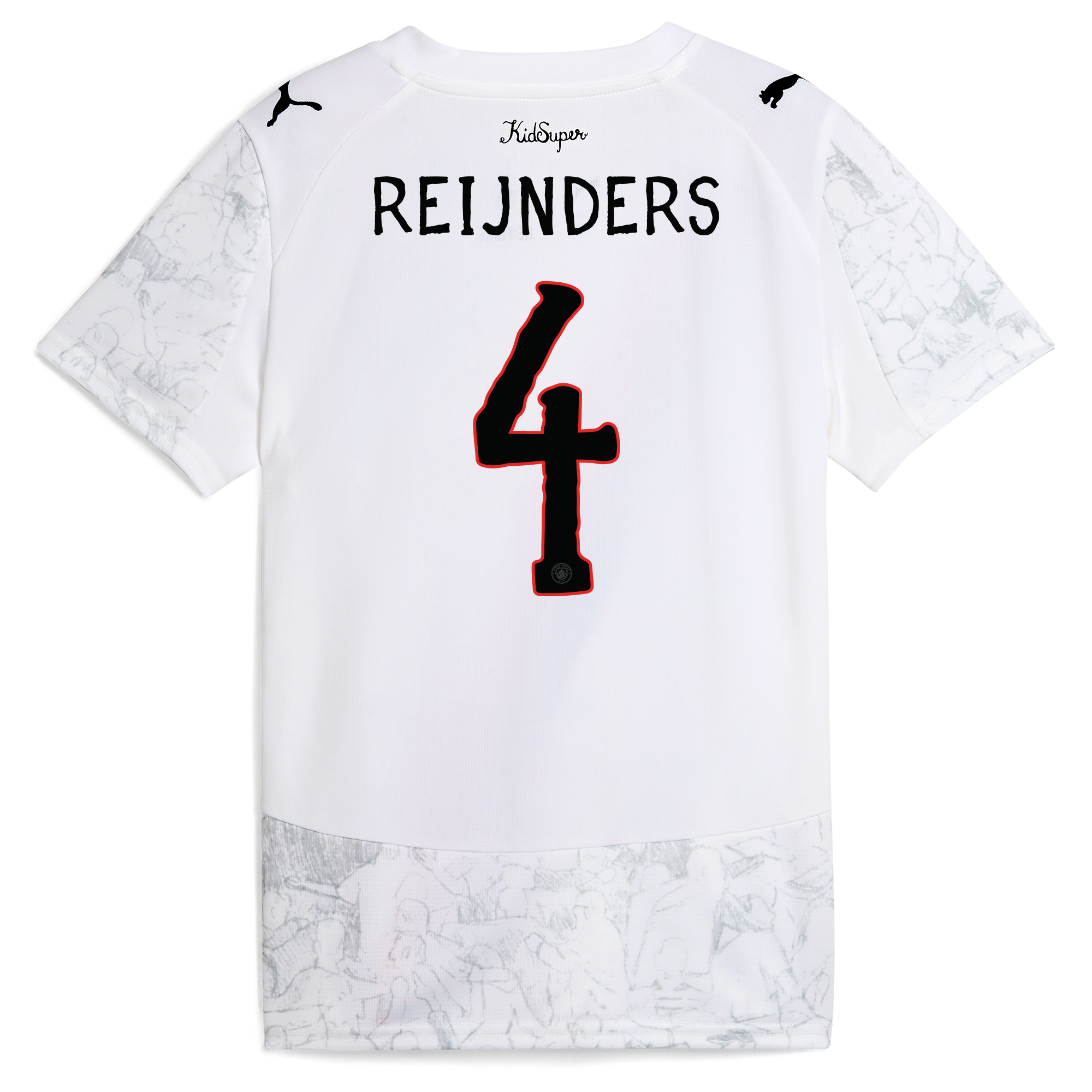 kids manchester city kidsuper jersey 202526 with reijnders 4 printing Manchester City Shirts | Official Team Gear