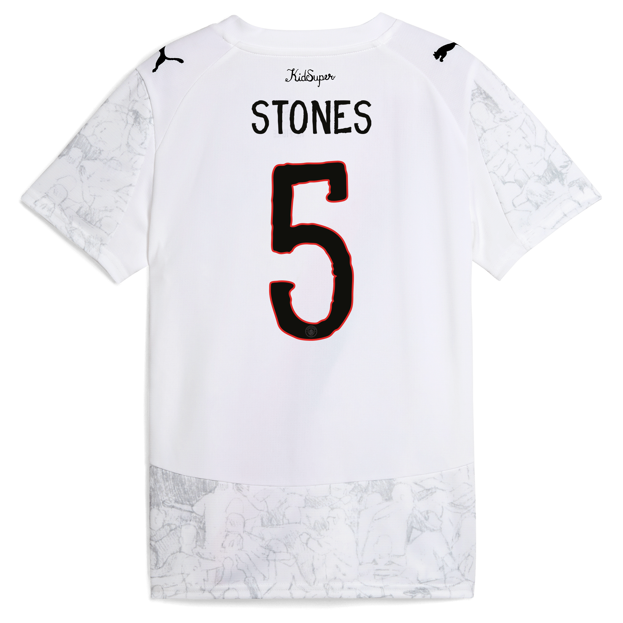 kids manchester city kidsuper jersey 202526 with stones 5 printing Manchester City Shirts | Official Team Gear