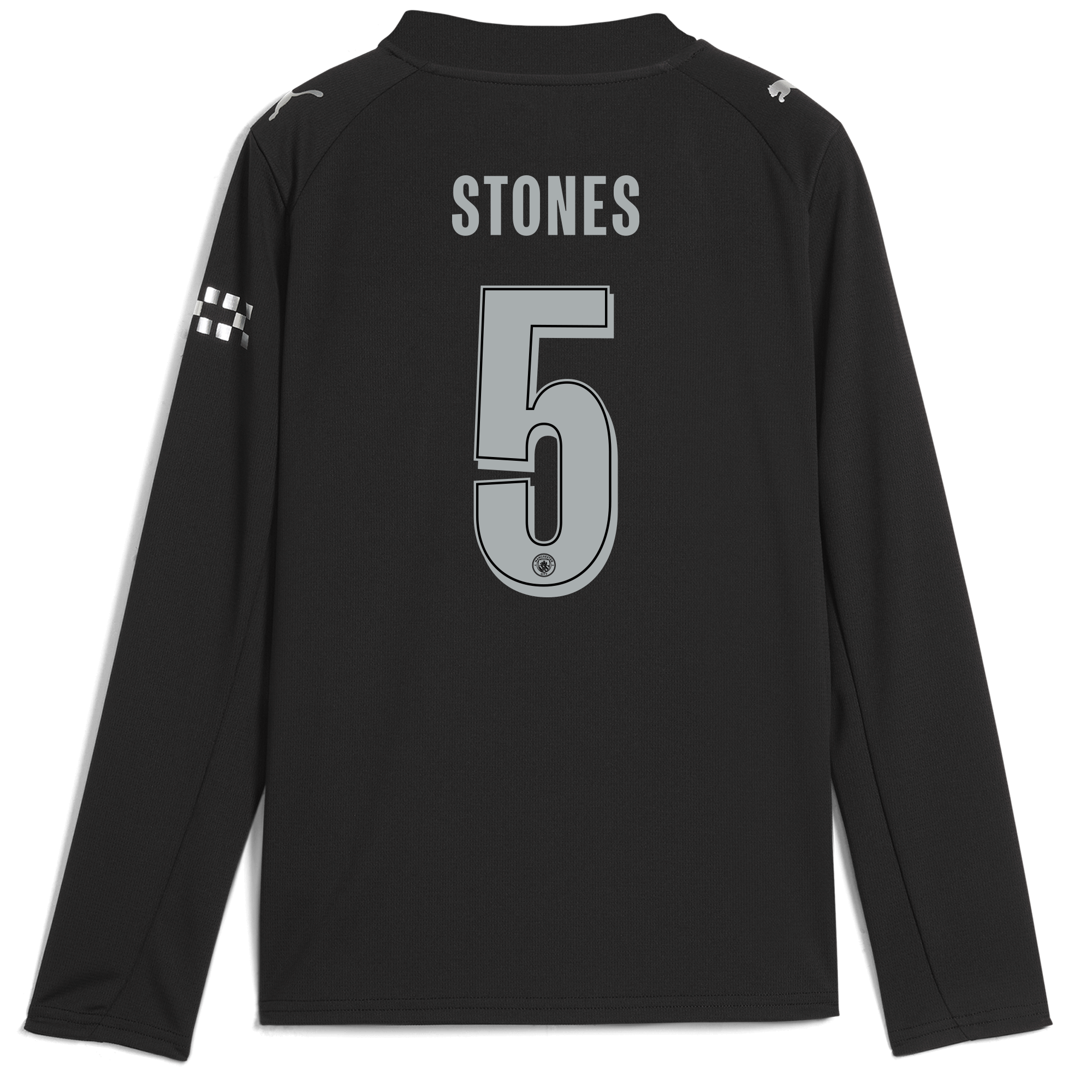 kids manchester city man city away jersey 202526 long sleeve with stones 5 printing Manchester City Shirts | Official Team Gear
