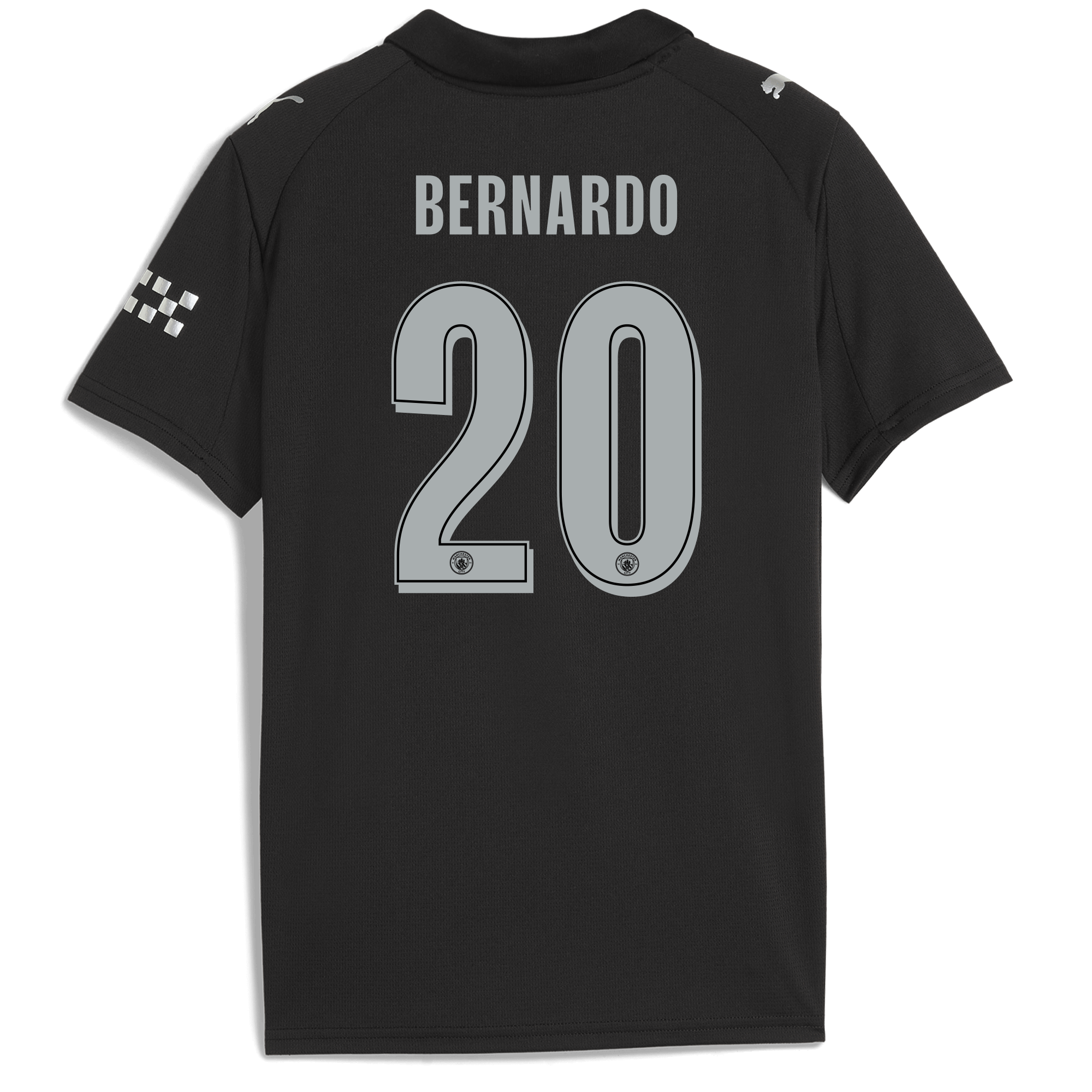 kids manchester city man city away jersey 202526 with bernardo 20 printing Manchester City Shirts | Official Team Gear