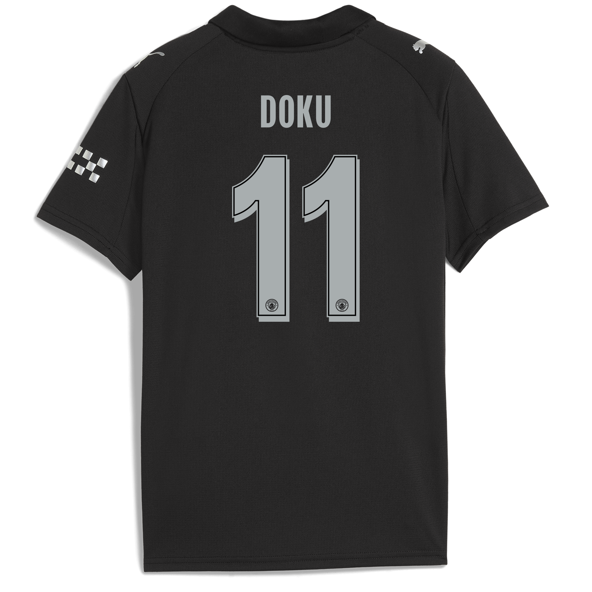 kids manchester city man city away jersey 202526 with doku 11 printing Manchester City Shirts | Official Team Gear