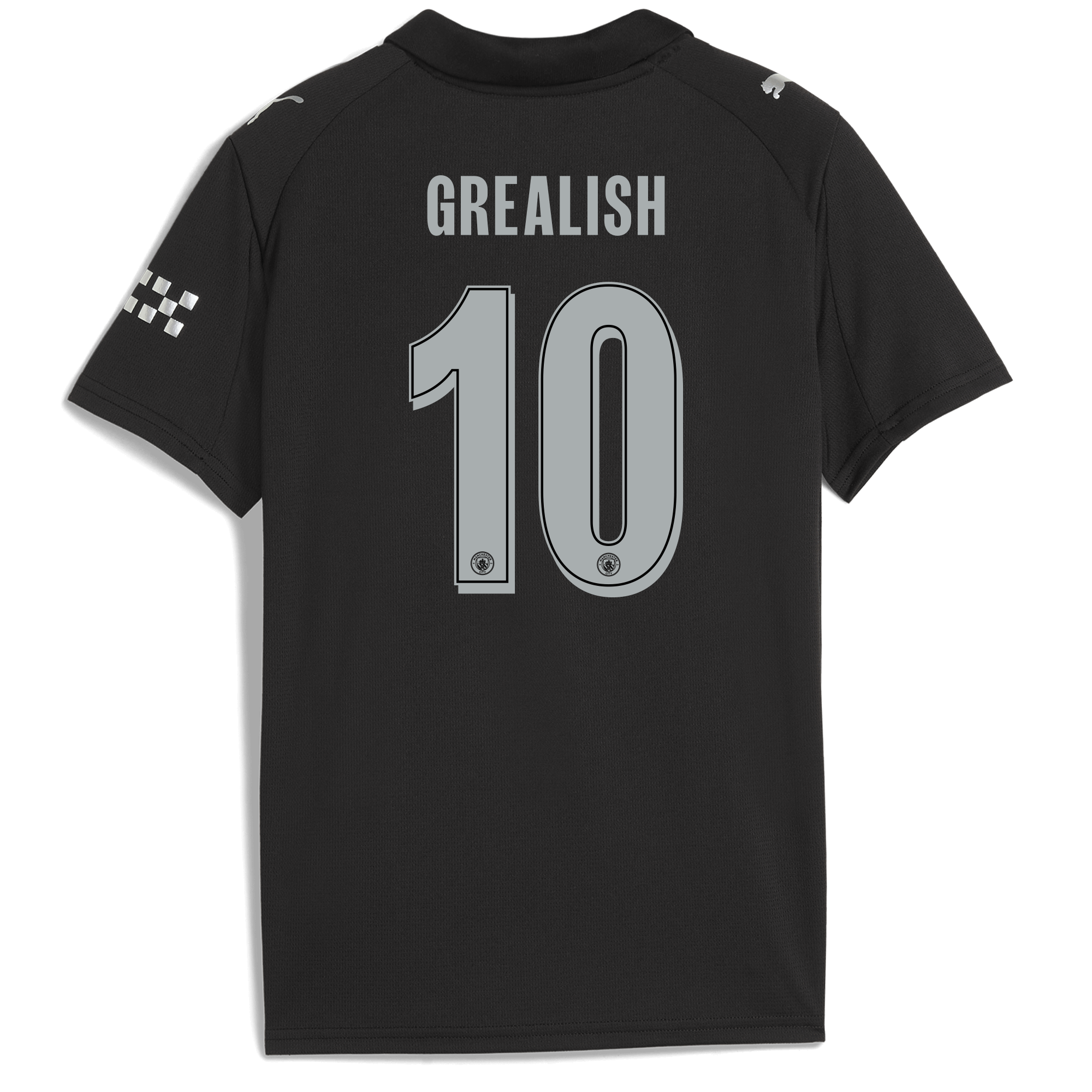 kids manchester city man city away jersey 202526 with grealish 10 printing Manchester City Shirts | Official Team Gear