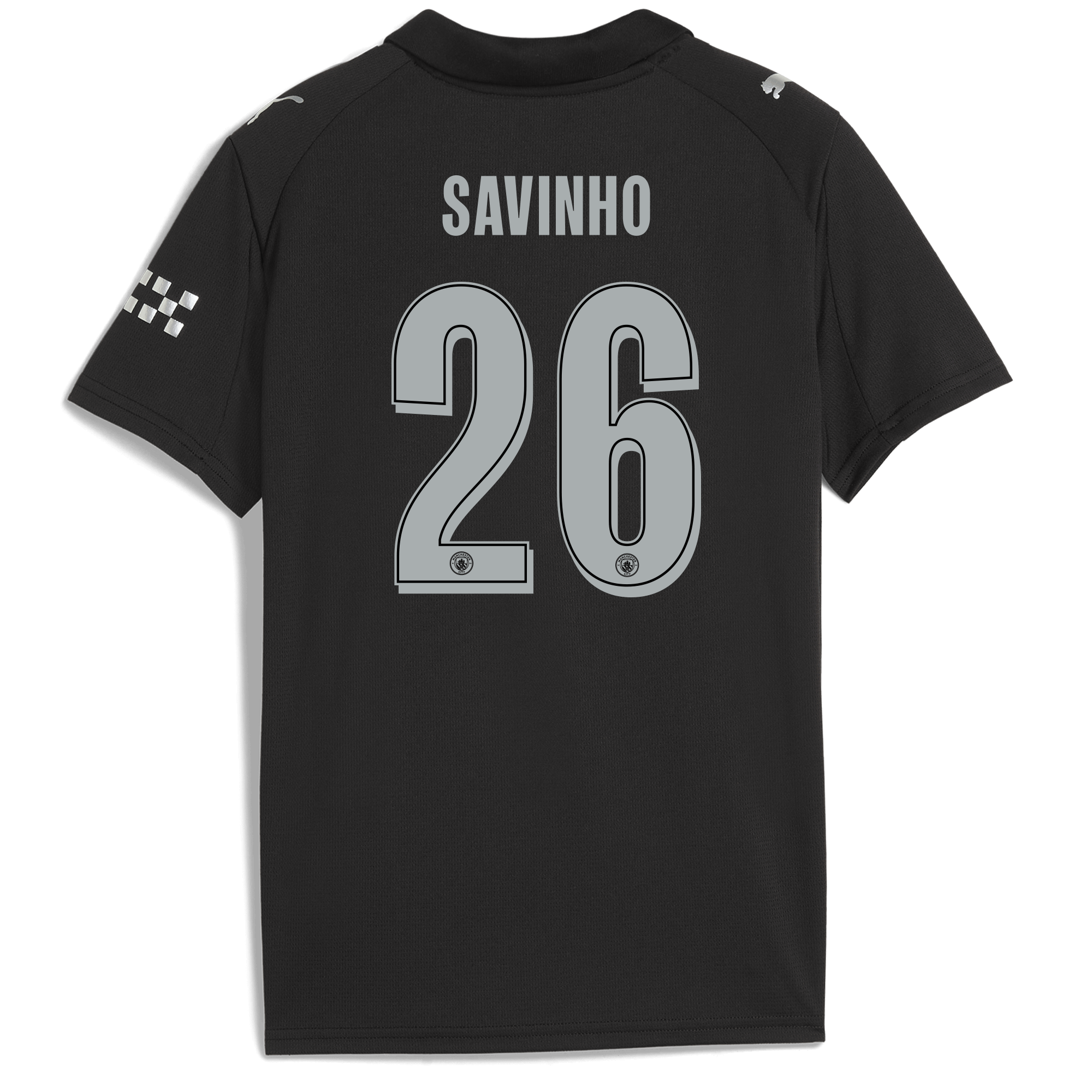 kids manchester city man city away jersey 202526 with savinho 26 printing Manchester City Shirts | Official Team Gear