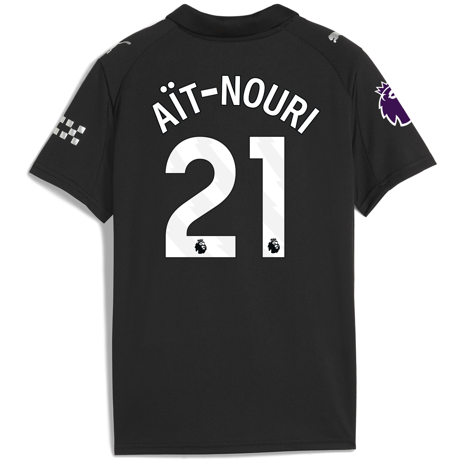 kids manchester city premier league away jersey 202526 with aÏt-nouri 21 printing Manchester City Shirts | Official Team Gear