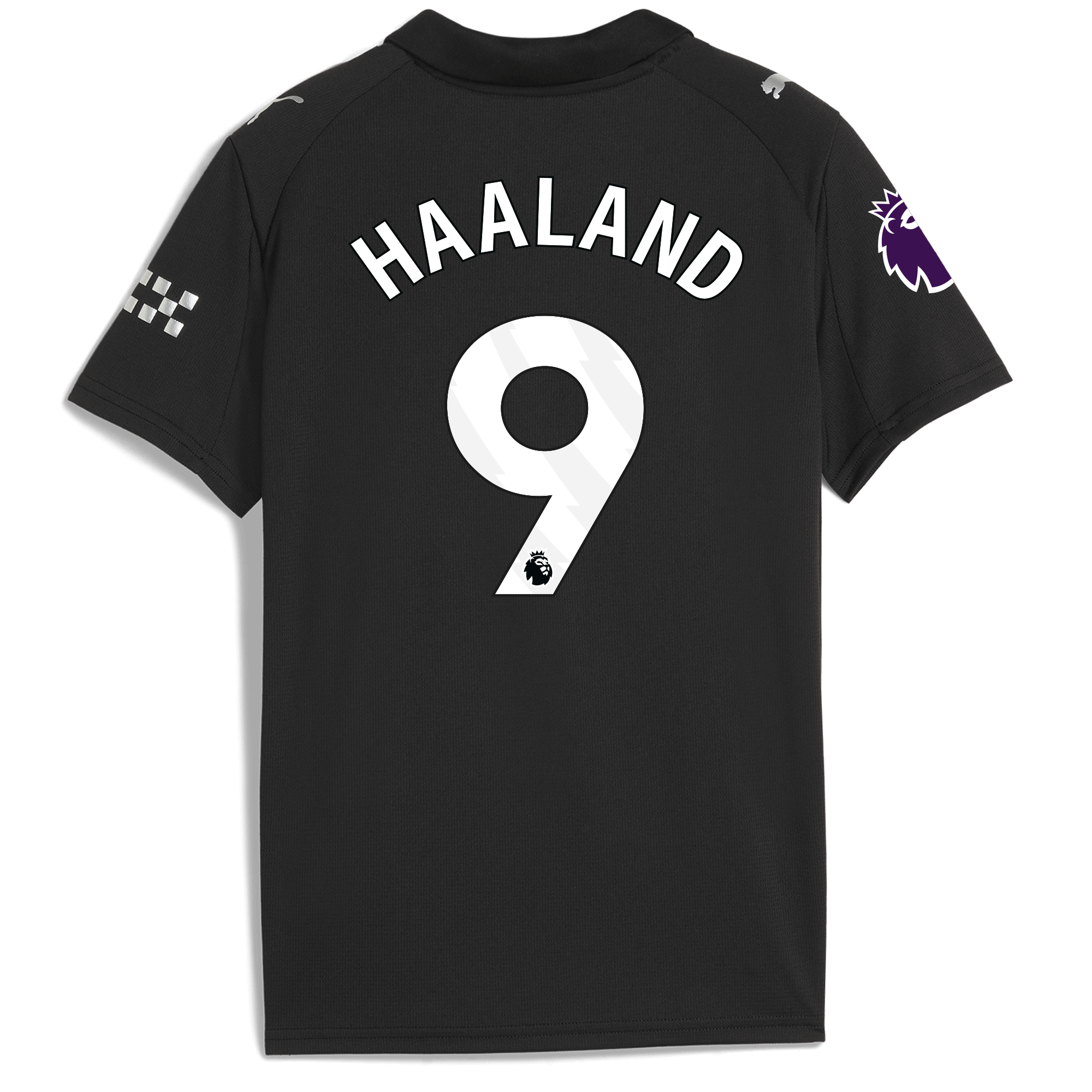 kids manchester city premier league away jersey 202526 with haaland 9 printing Manchester City Shirts | Official Team Gear