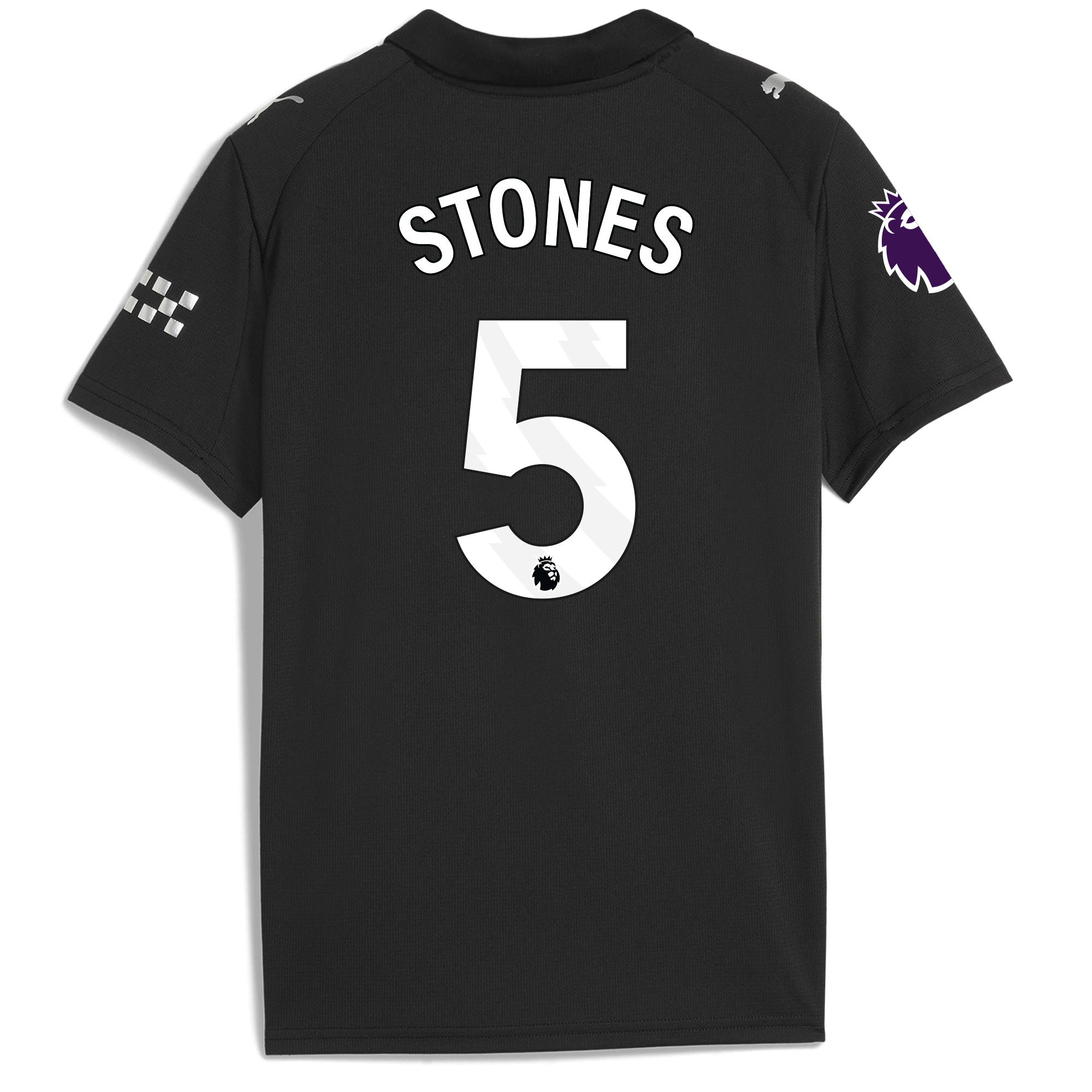 kids manchester city premier league away jersey 202526 with stones 5 printing Manchester City Shirts | Official Team Gear