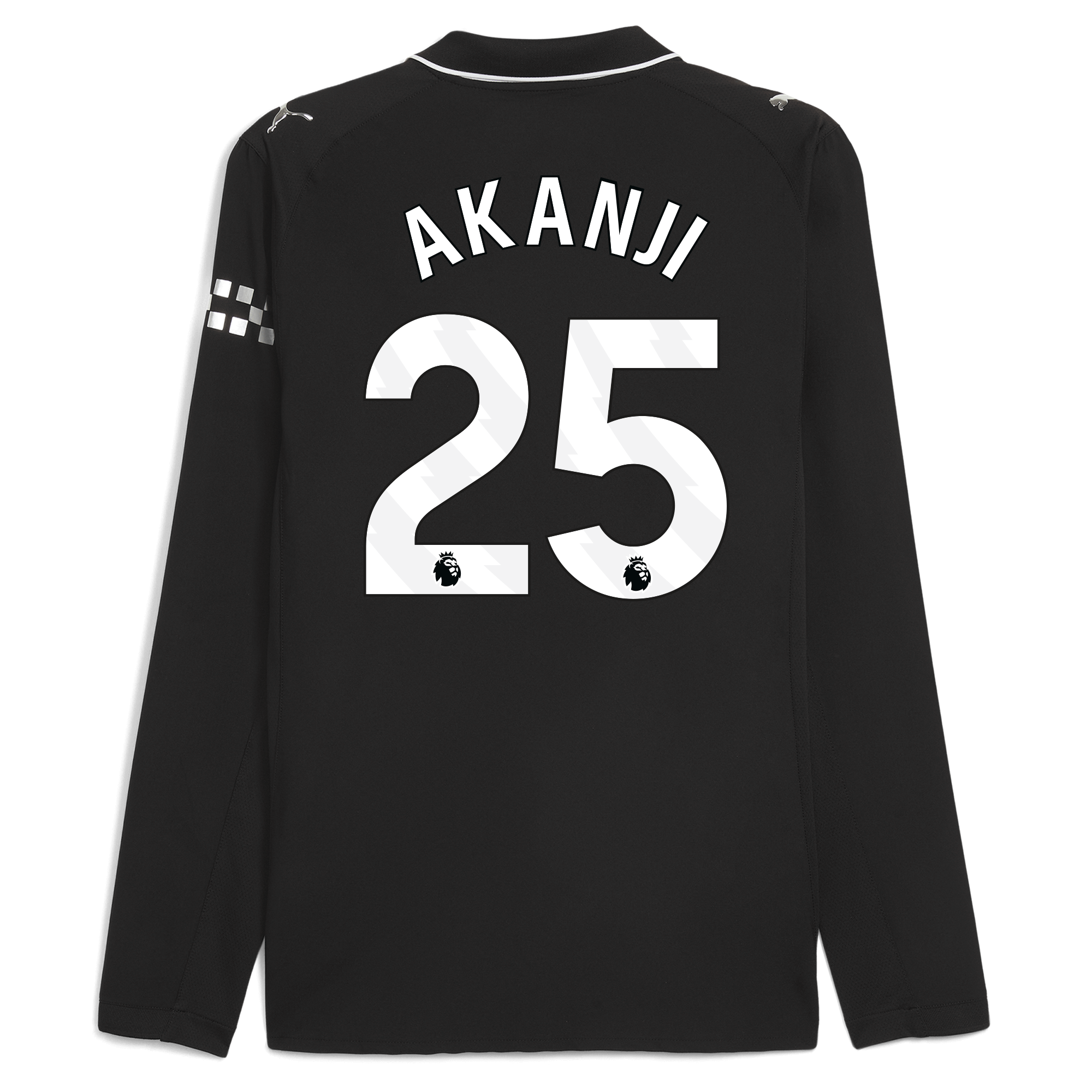 manchester city away authentic jersey 202526 long sleeve with akanji 25 printing Manchester City Shirts | Official Team Gear