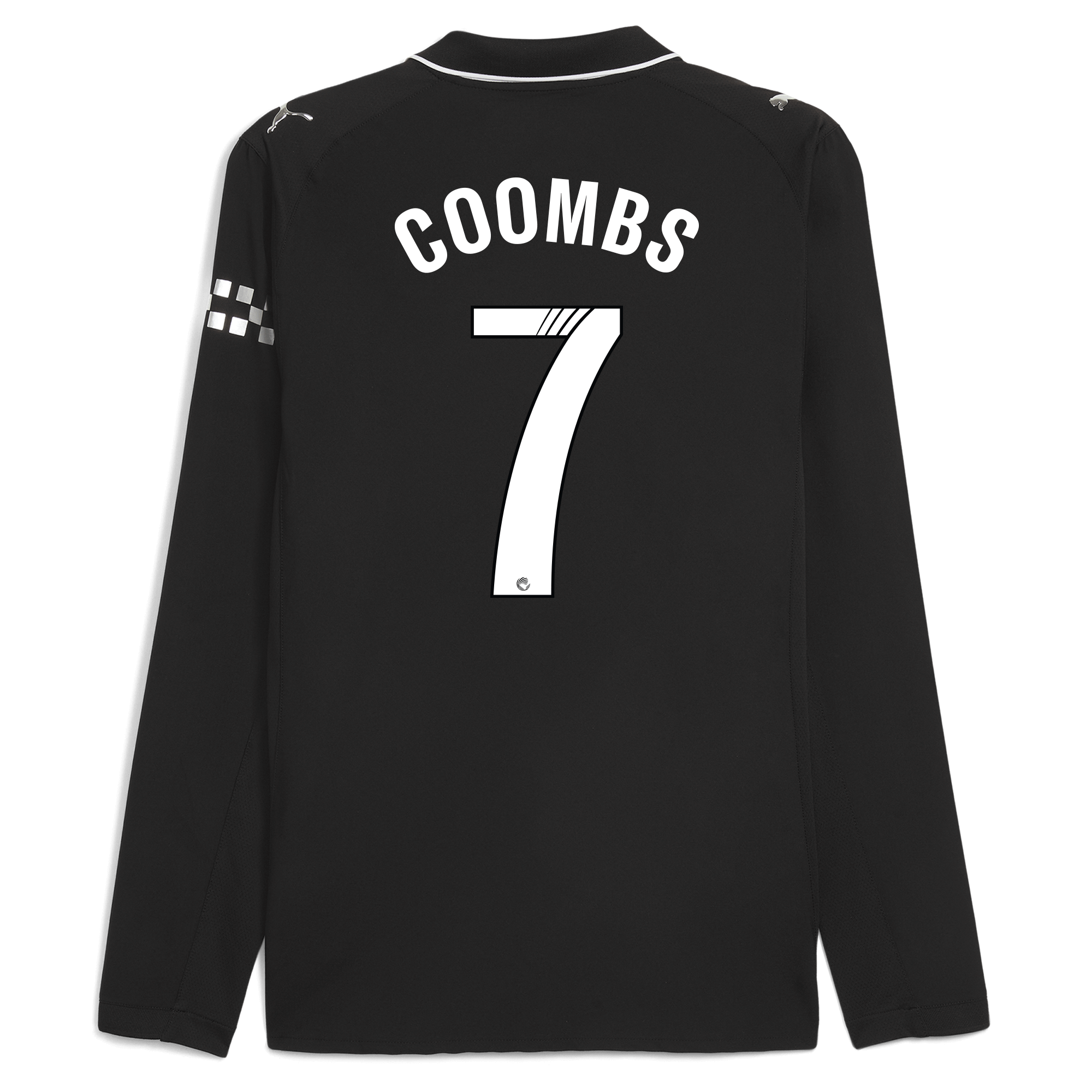 manchester city away authentic jersey 202526 long sleeve with coombs 7 printing Manchester City Shirts | Official Team Gear