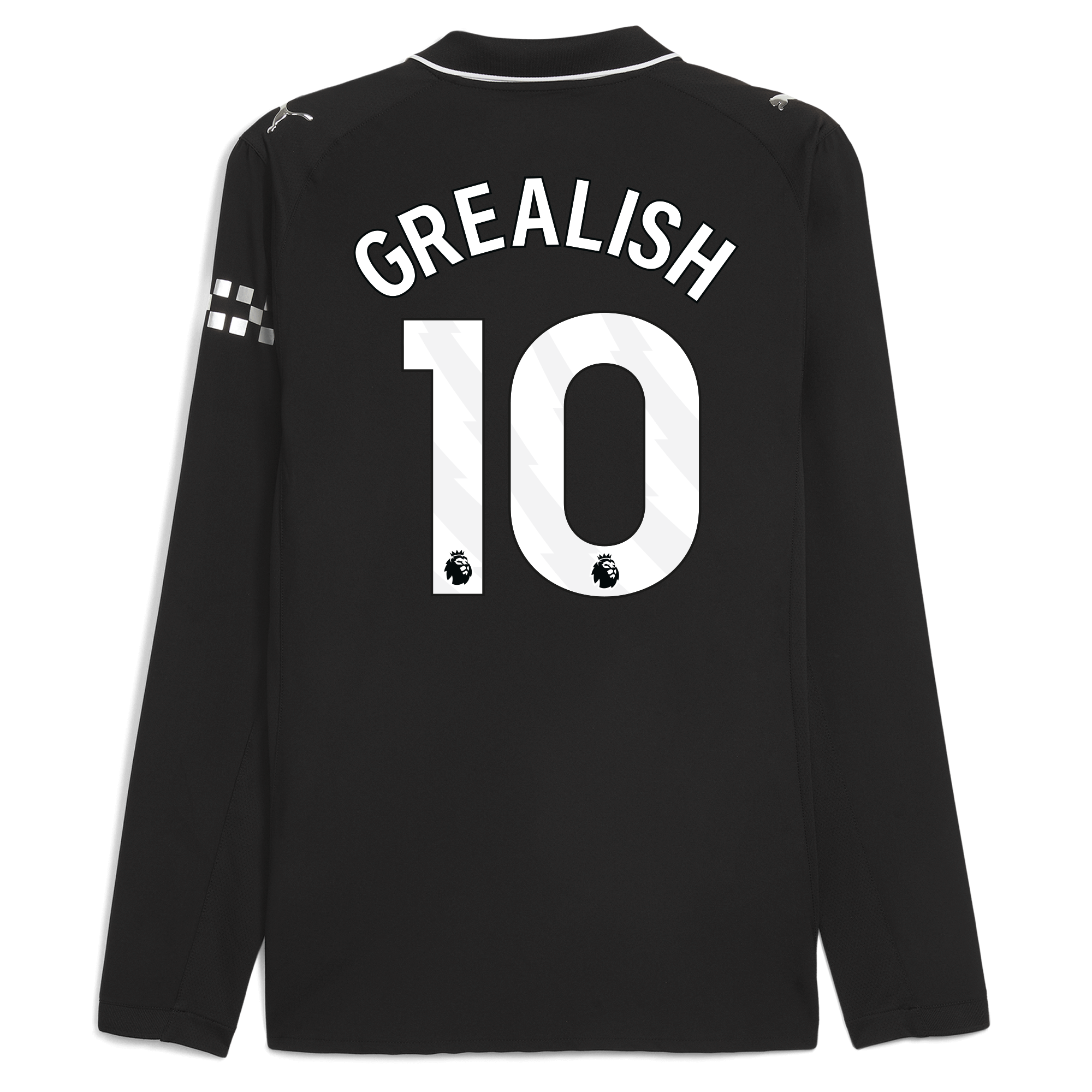 manchester city away authentic jersey 202526 long sleeve with grealish 10 printing Manchester City Shirts | Official Team Gear